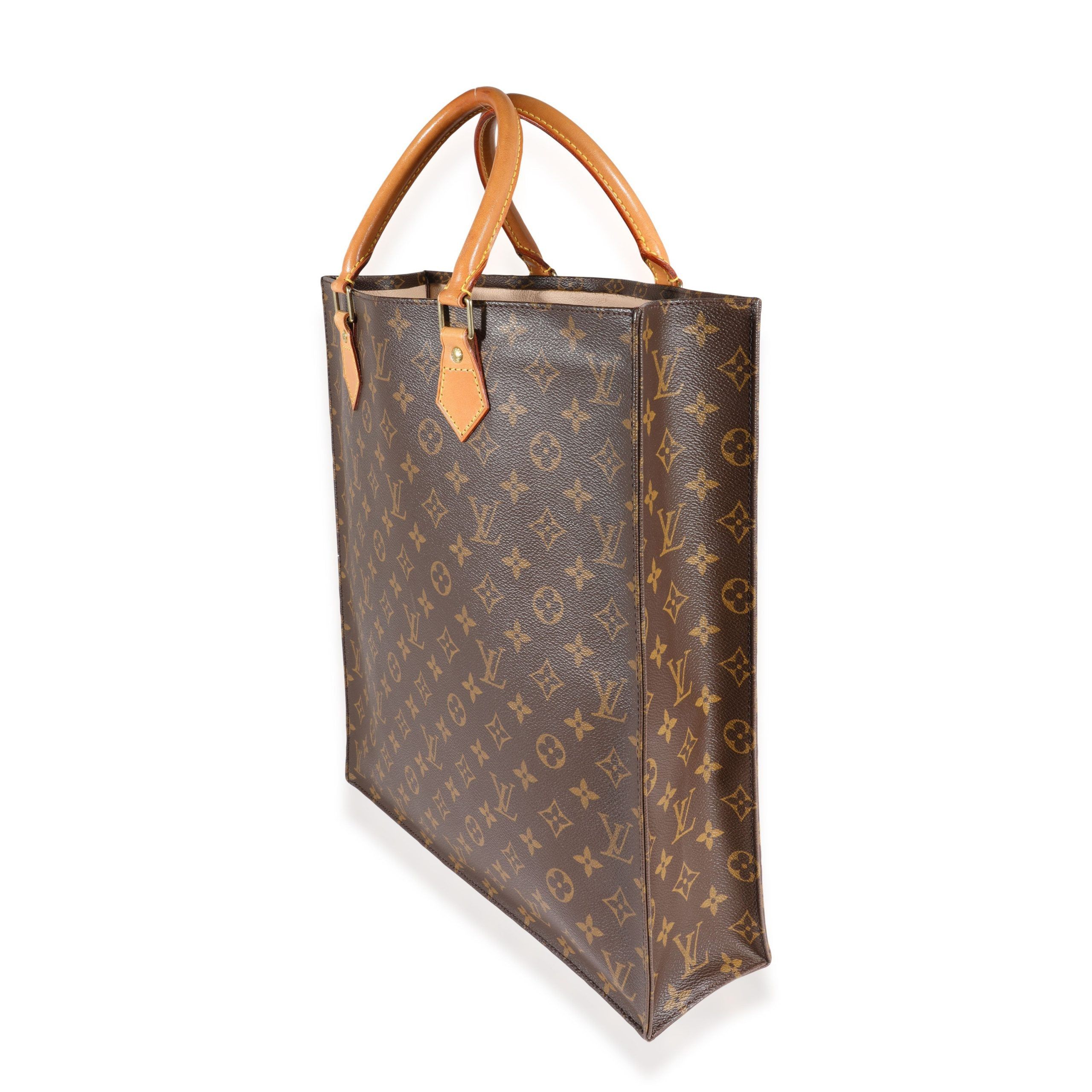 Louis Vuitton Monogram Canvas Sac Plat