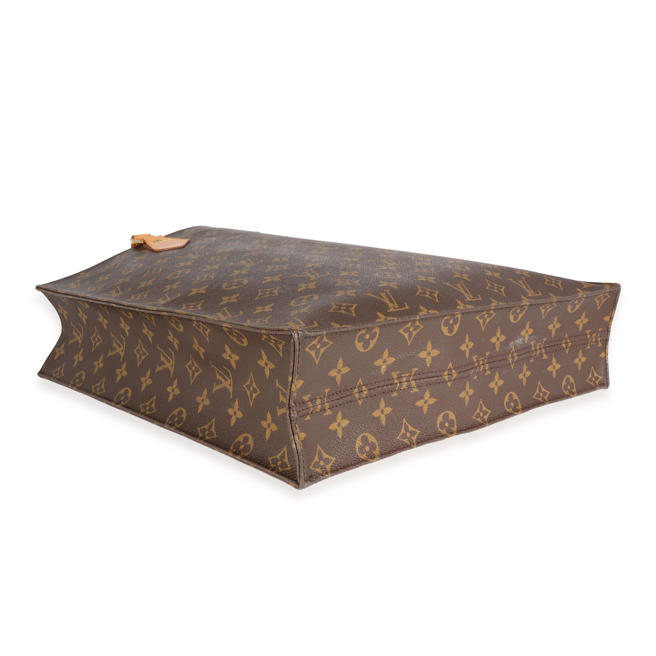 Louis Vuitton Monogram Canvas Sac Plat