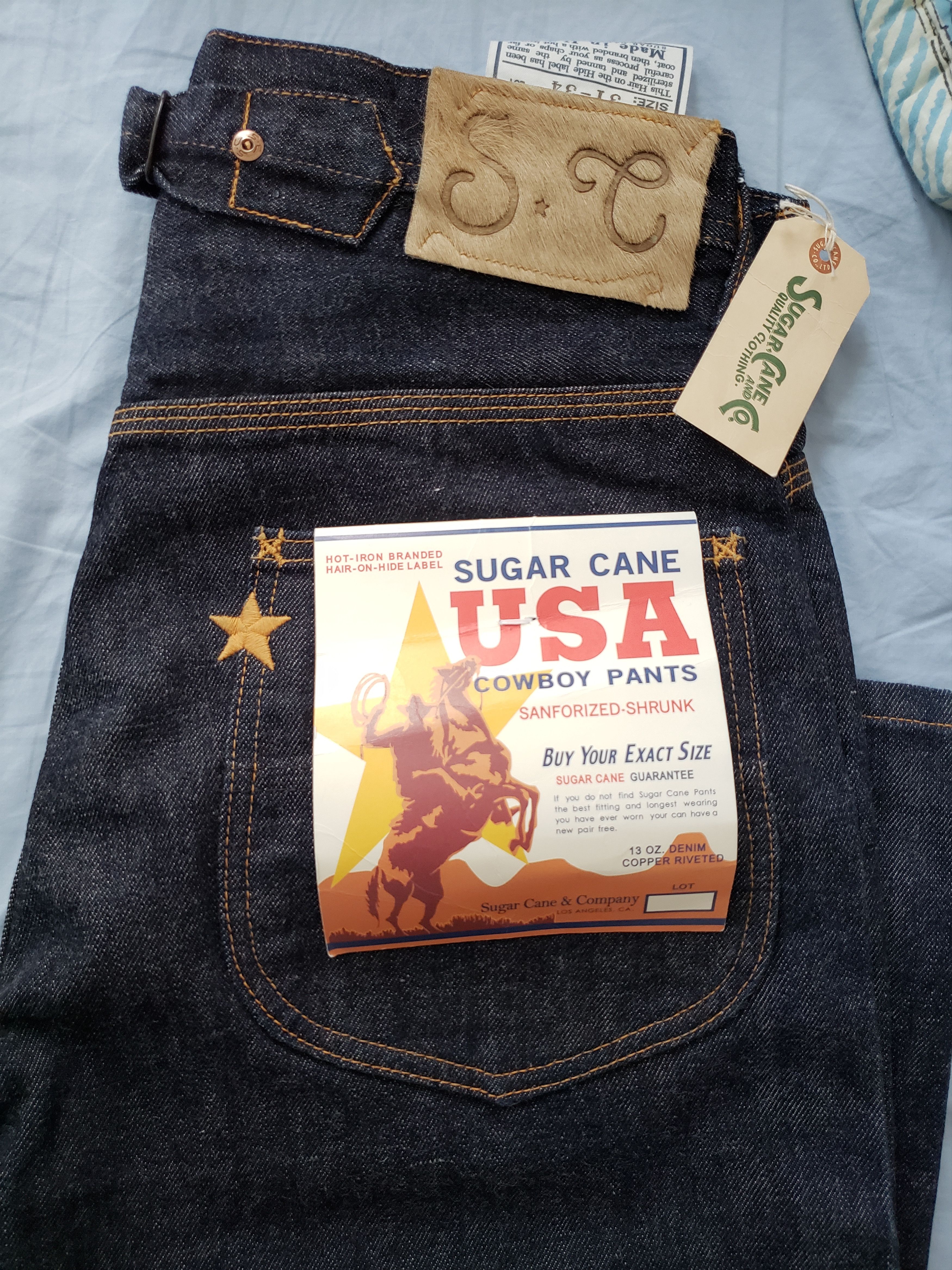 Sugar Cane SC41099A Lee cowboy cinch bach Jeans