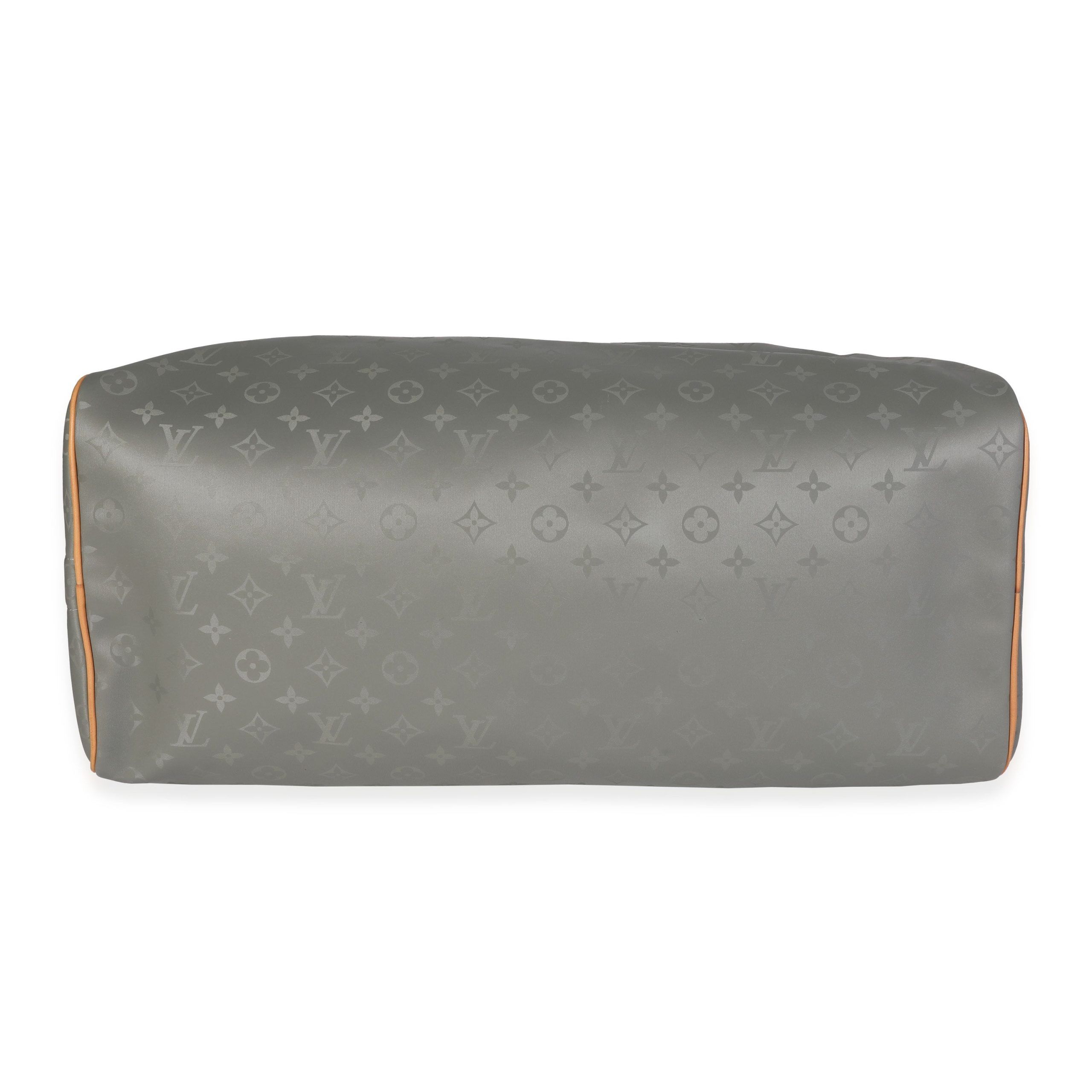 Louis Vuitton Monogram Titanium Keepall Bandoulière 50