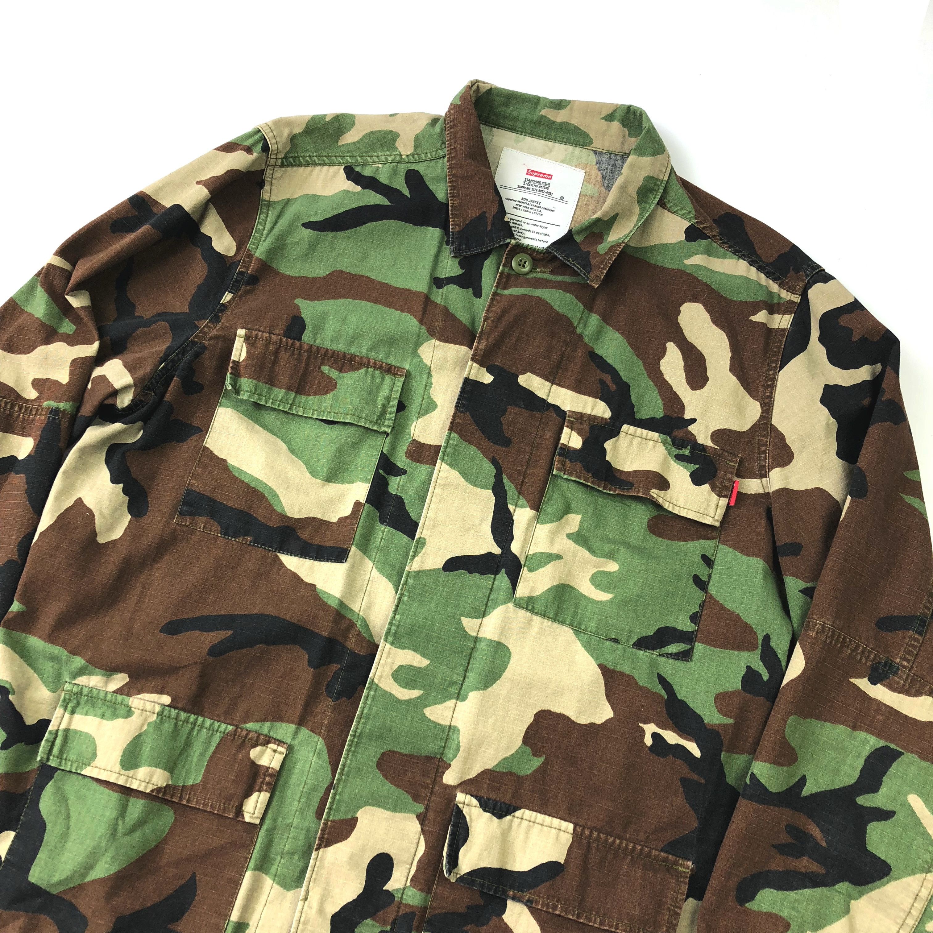 Supreme Supreme Gonz Butterfly BDU Camo Jacket | Grailed