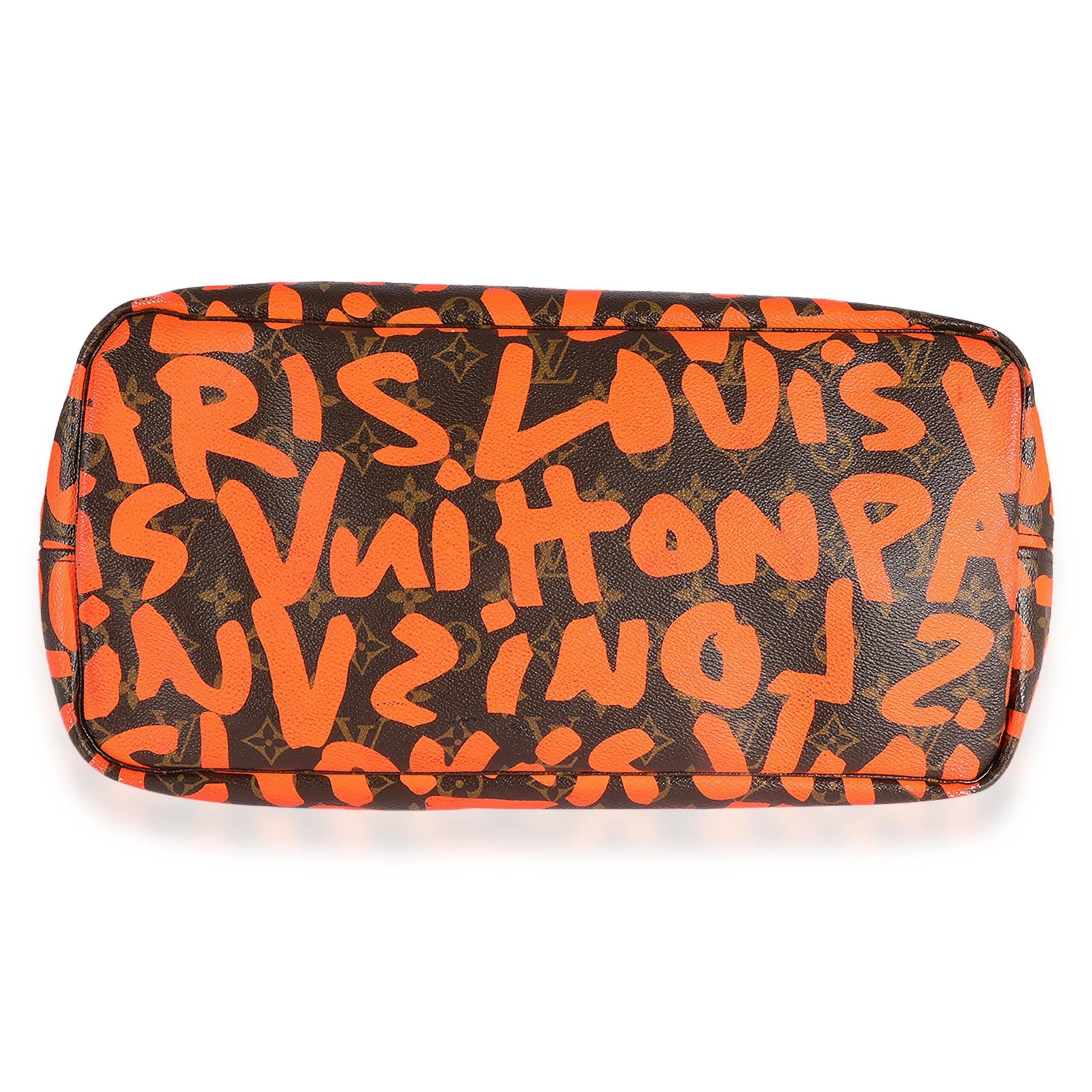 Louis Vuitton Louis Vuitton x Stephen Sprouse Orange Graffiti Monogram Canvas Neverfull GM Size ONE SIZE - 5 Thumbnail