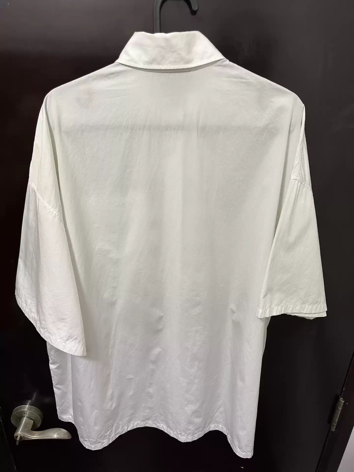 Prada Prada x Raf Simons slogan short silhouette shirt Size US M / EU 48-50 / 2 - 4 Thumbnail