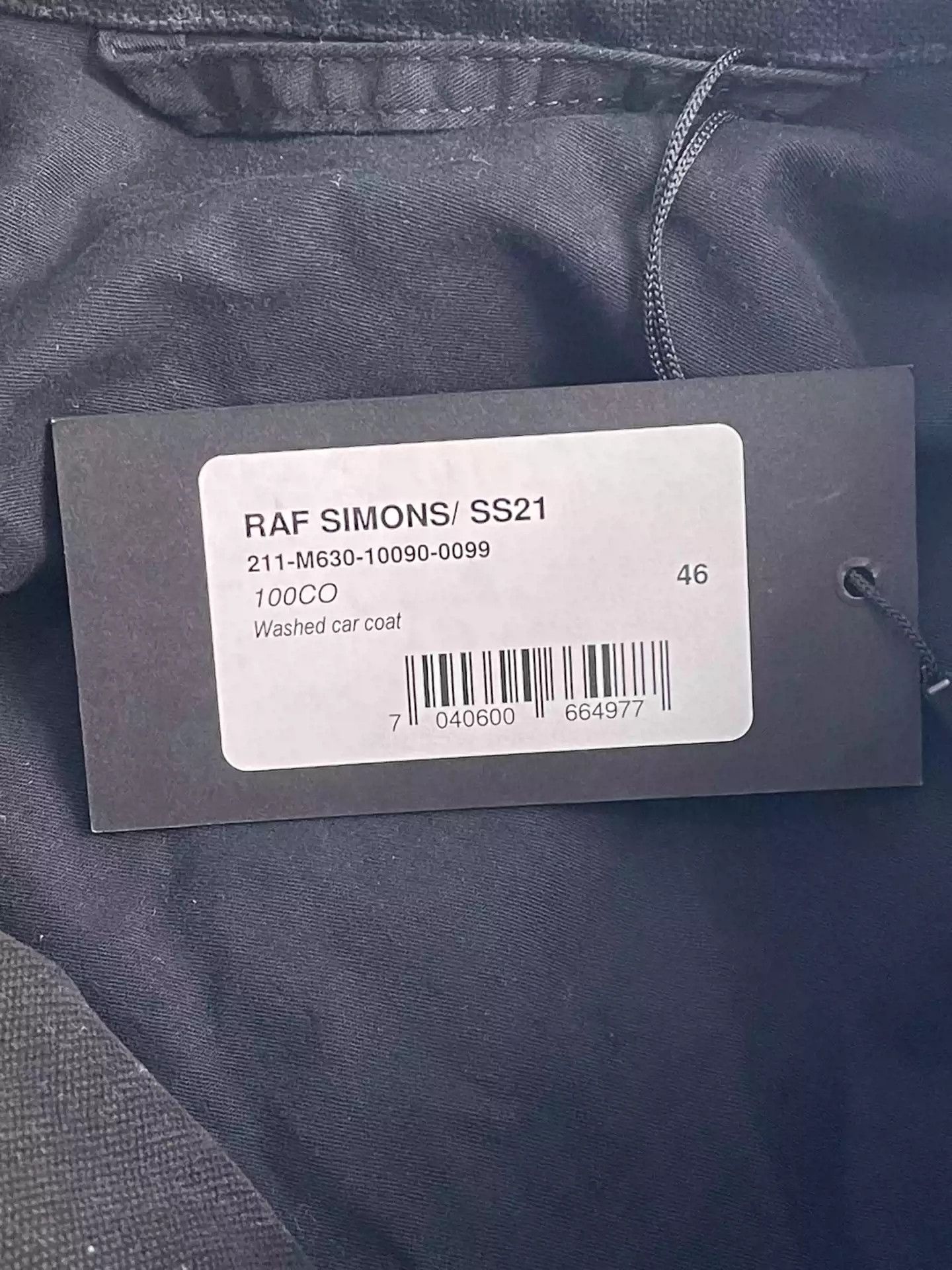 Raf Simons Raf Simons Washed Denim Coat Size US S / EU 44-46 / 1 - 4 Thumbnail
