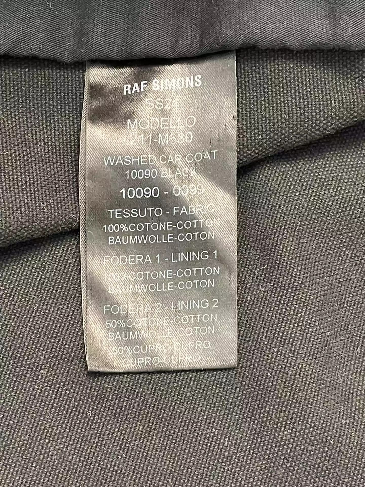 Raf Simons Raf Simons Washed Denim Coat Size US S / EU 44-46 / 1 - 6 Thumbnail
