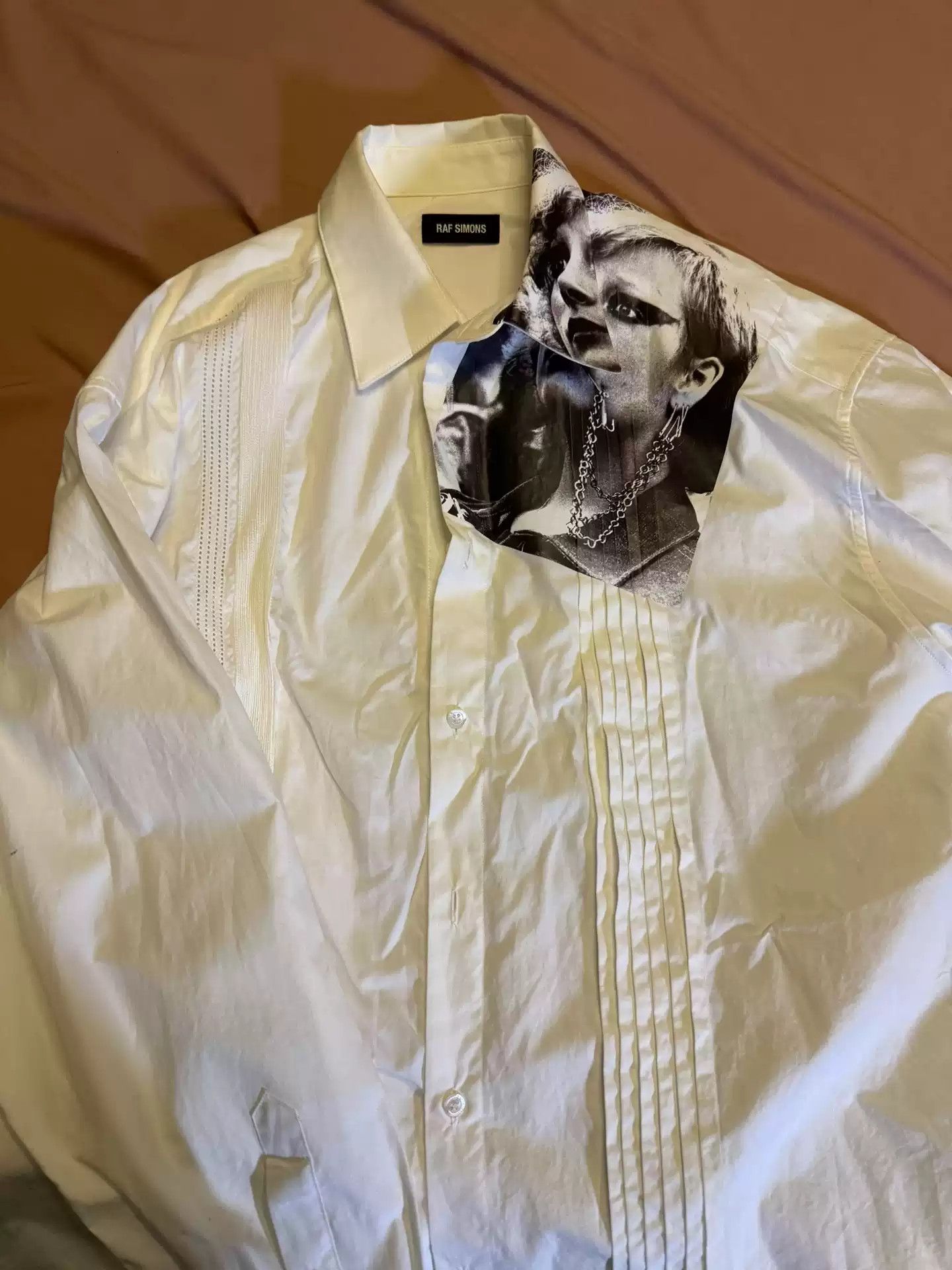 Raf Simons Raf Simons ss19 white shirt Size US L / EU 52-54 / 3 - 3 Thumbnail