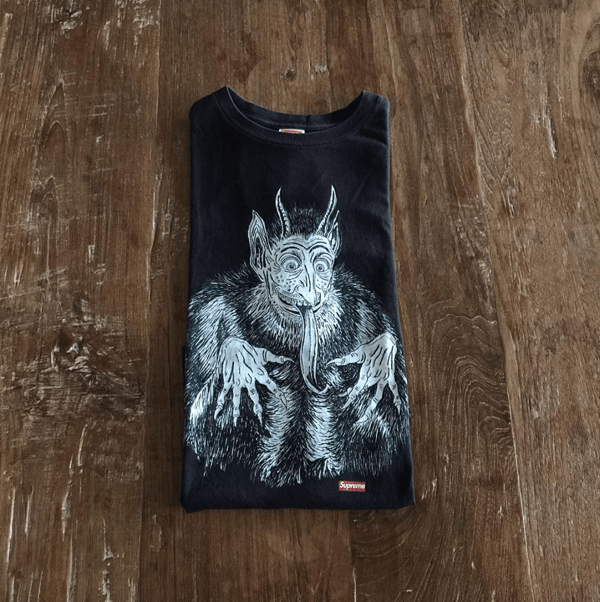 Supreme Satan Tee | Grailed