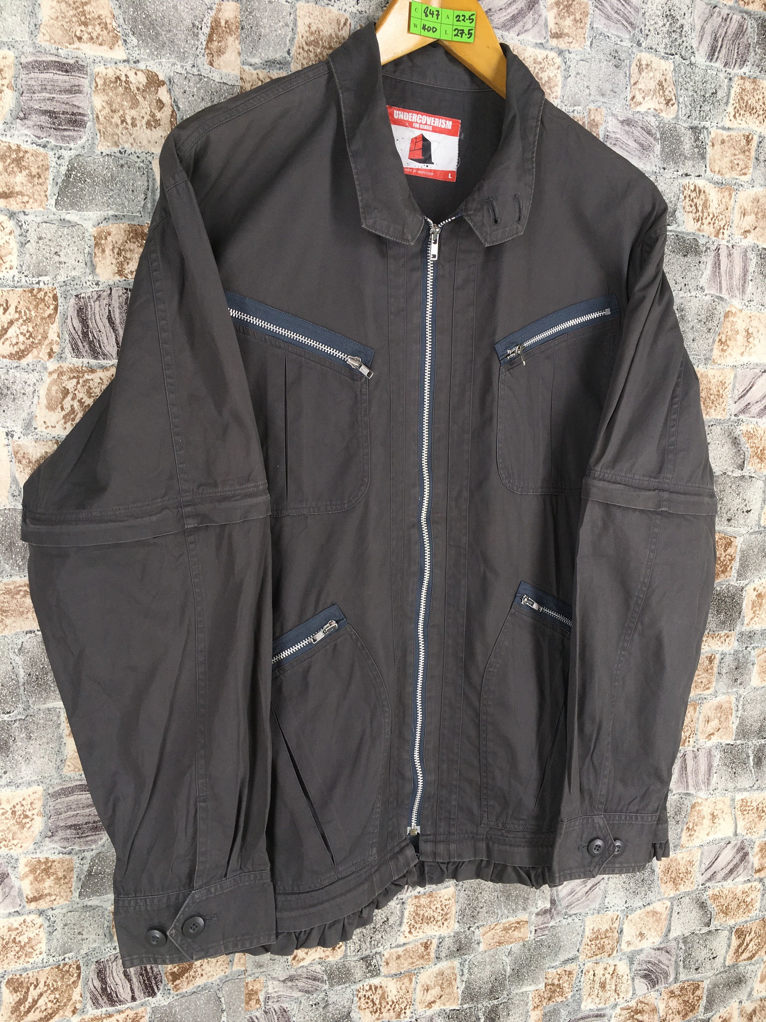 Undercover UNDERCOVER Jacket Jun Takahashi Multi Zipper Punk Jacket Size US L / EU 52-54 / 3 - 5 Thumbnail