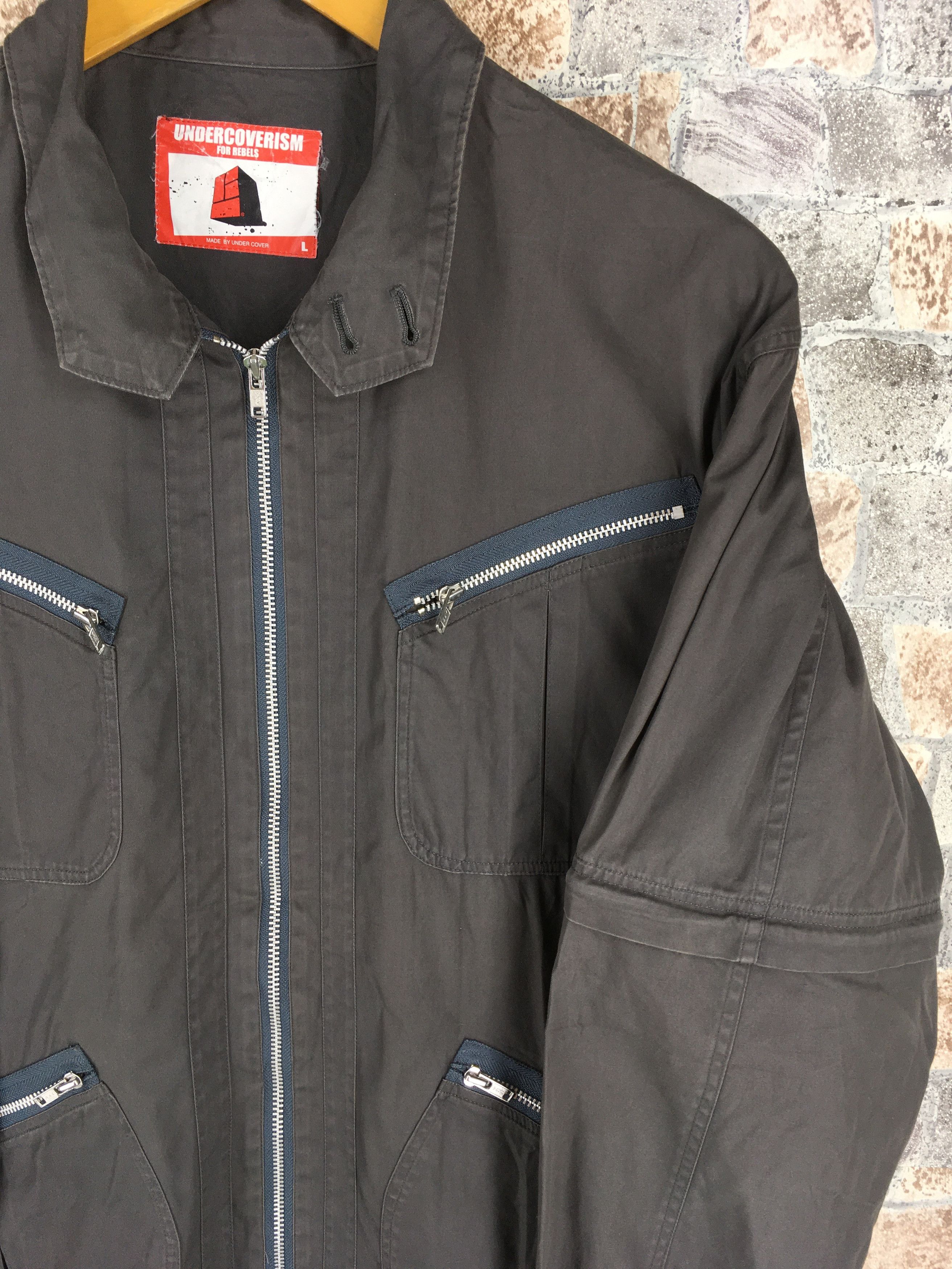 Undercover UNDERCOVER Jacket Jun Takahashi Multi Zipper Punk Jacket Size US L / EU 52-54 / 3 - 4 Thumbnail