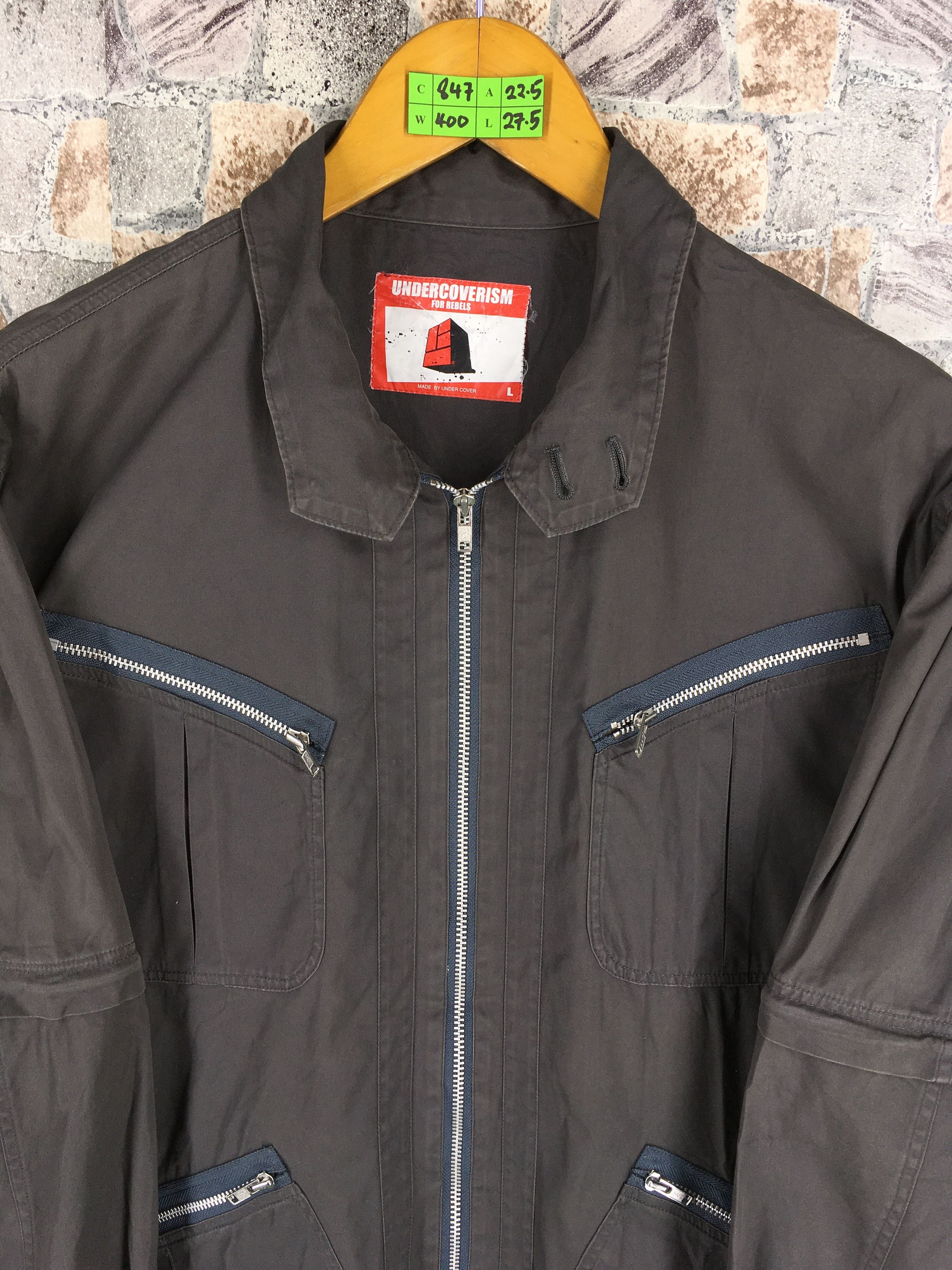 Undercover UNDERCOVER Jacket Jun Takahashi Multi Zipper Punk Jacket Size US L / EU 52-54 / 3 - 2 Thumbnail