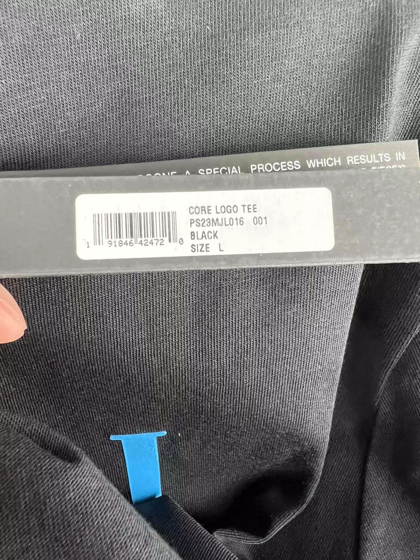 Amiri Amiri New Black And Blue Letter Logo Short Sleeve Size US L / EU 52-54 / 3 - 6 Thumbnail