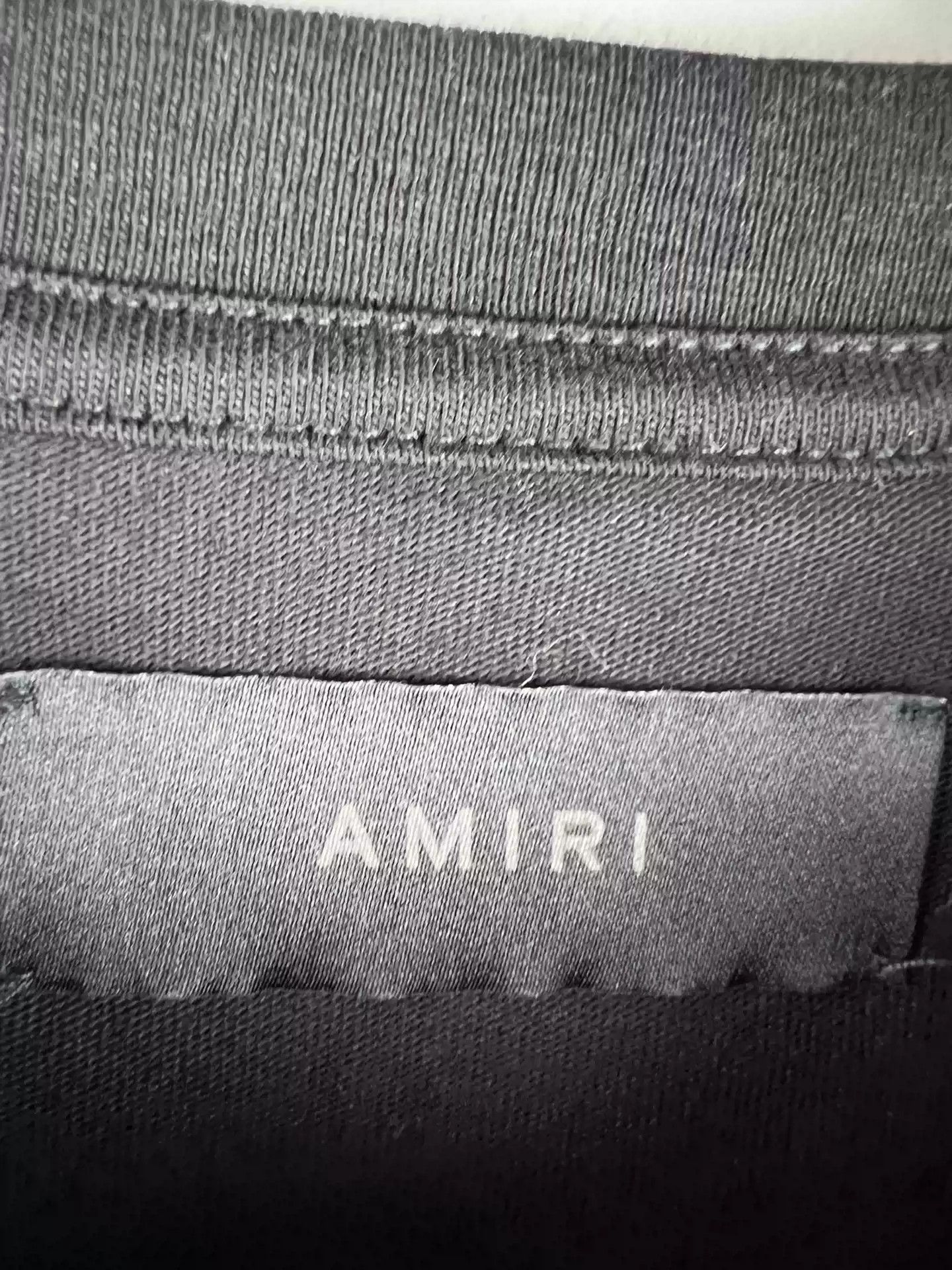 Amiri Amiri New Black And Blue Letter Logo Short Sleeve Size US L / EU 52-54 / 3 - 3 Thumbnail