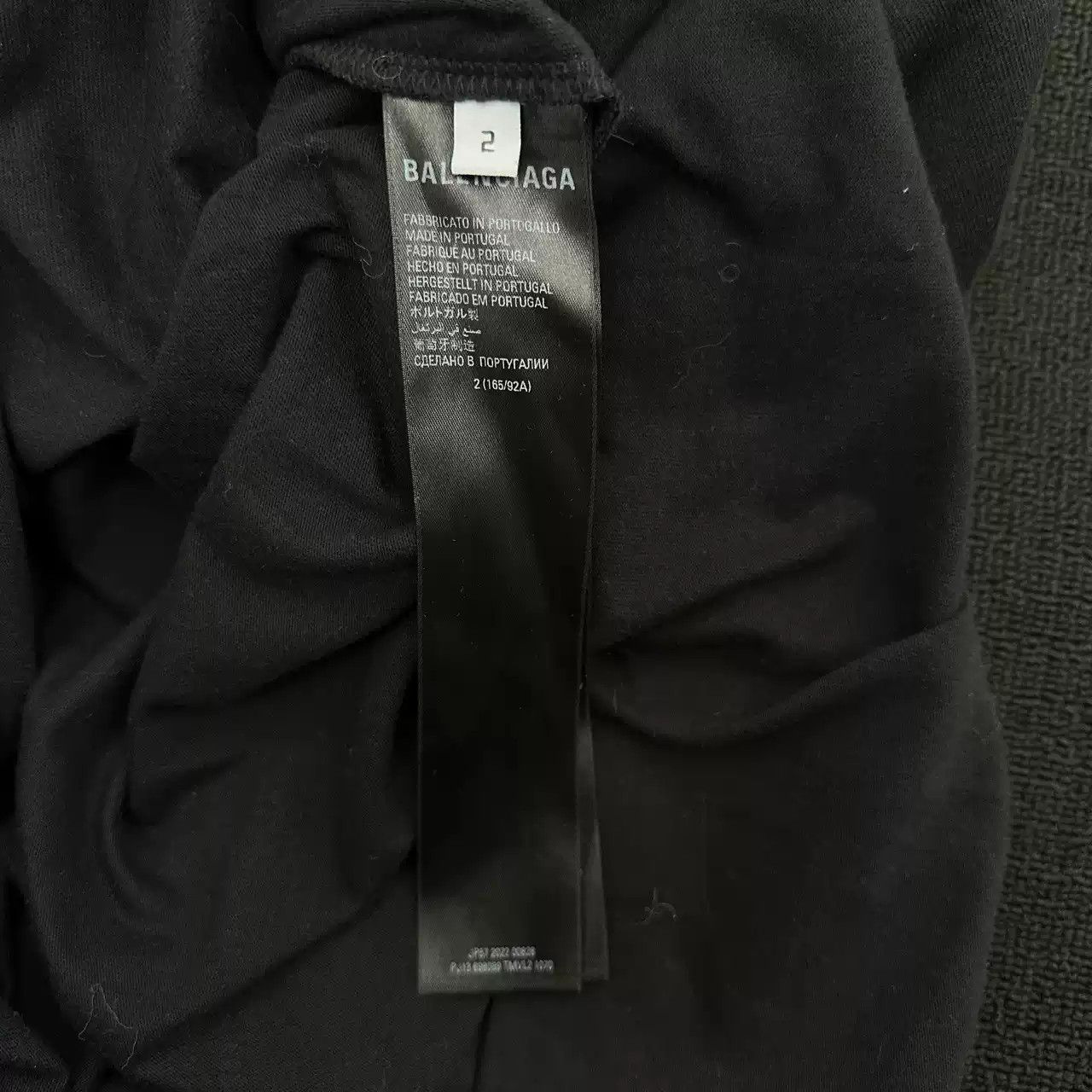 Balenciaga Balenciaga FW22 Second Generation WFP Co-branded Two Long-sleeved T-shirts Size US M / EU 48-50 / 2 - 6 Thumbnail