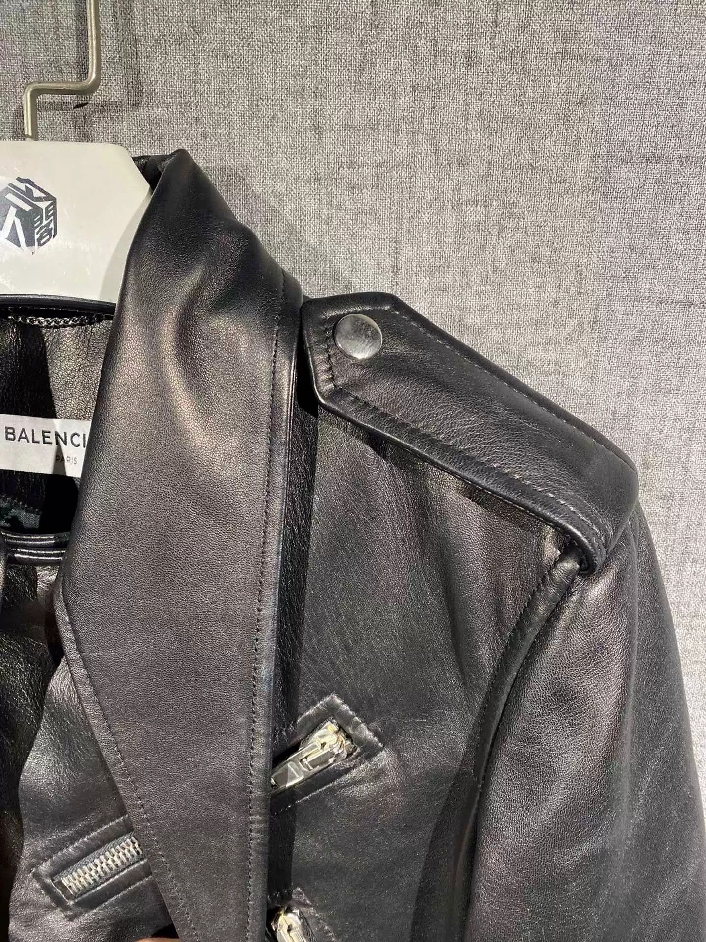 Balenciaga Balenciaga Leather Jacket For Women Size US XS / EU 42 / 0 - 4 Thumbnail