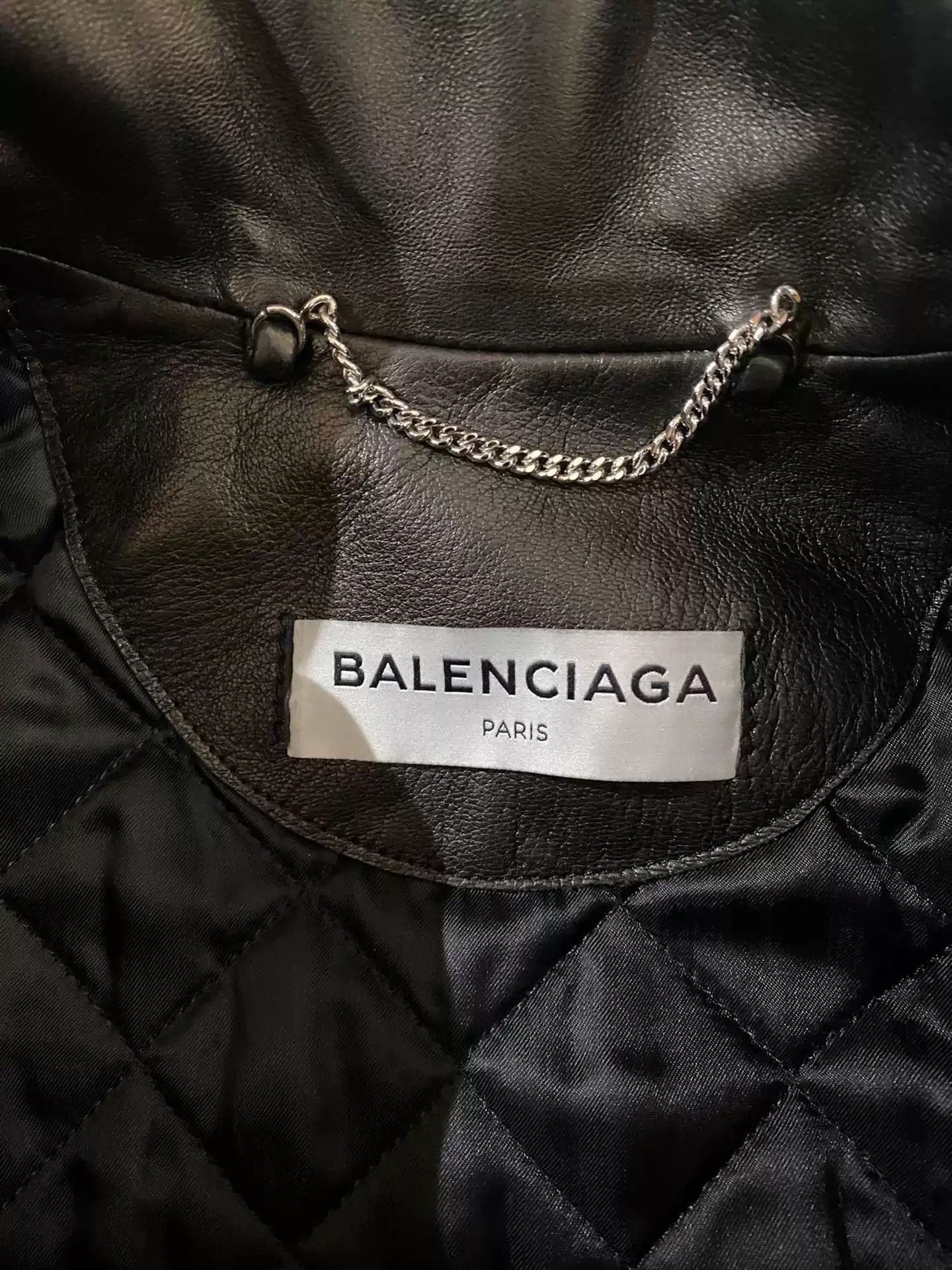 Balenciaga Balenciaga Leather Jacket For Women Size US XS / EU 42 / 0 - 6 Thumbnail