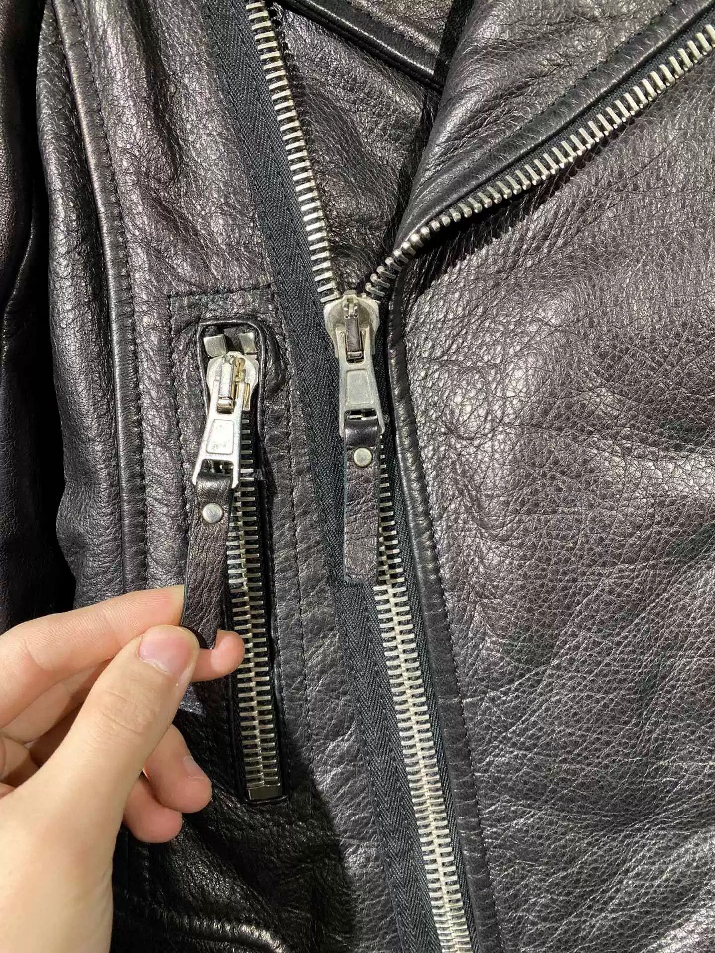 Balenciaga Balenciaga Leather Jacket For Women Size US XS / EU 42 / 0 - 3 Thumbnail