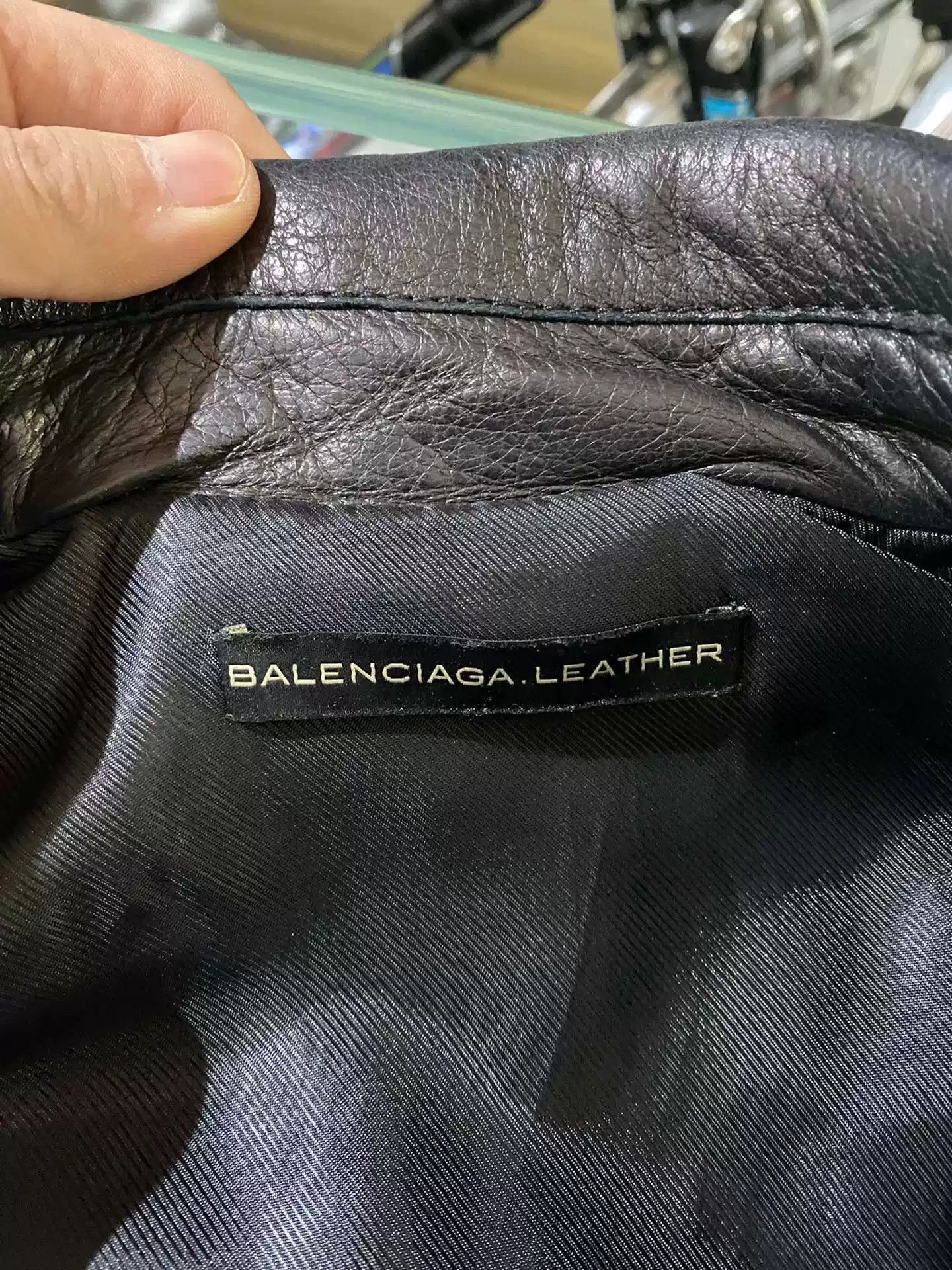 Balenciaga Balenciaga Leather Jacket For Women Size US XS / EU 42 / 0 - 6 Thumbnail