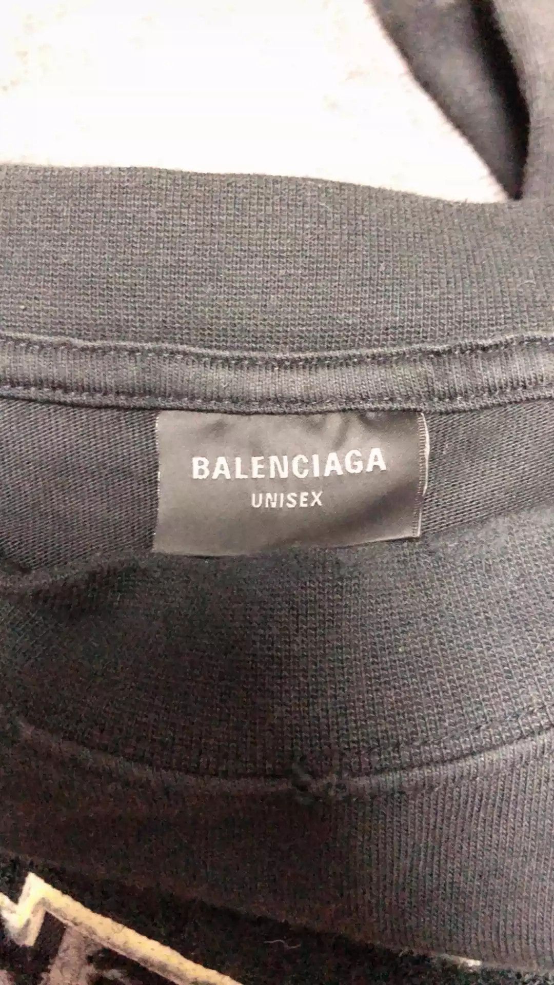 Balenciaga Balenciaga Manchester United Show the latest 23SS mud dyed old black Manchester United Velcro Destruction Short Sleeve Size US S / EU 44-46 / 1 - 3 Thumbnail