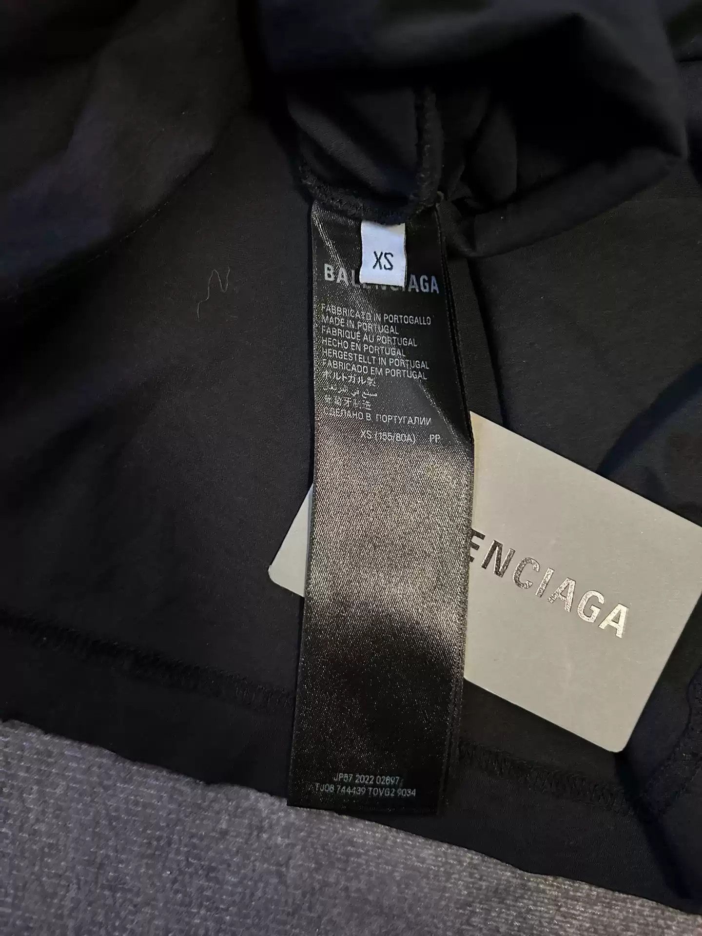 Balenciaga Balenciaga Letter Print Round Neck Short Sleeve Size US XS / EU 42 / 0 - 4 Thumbnail