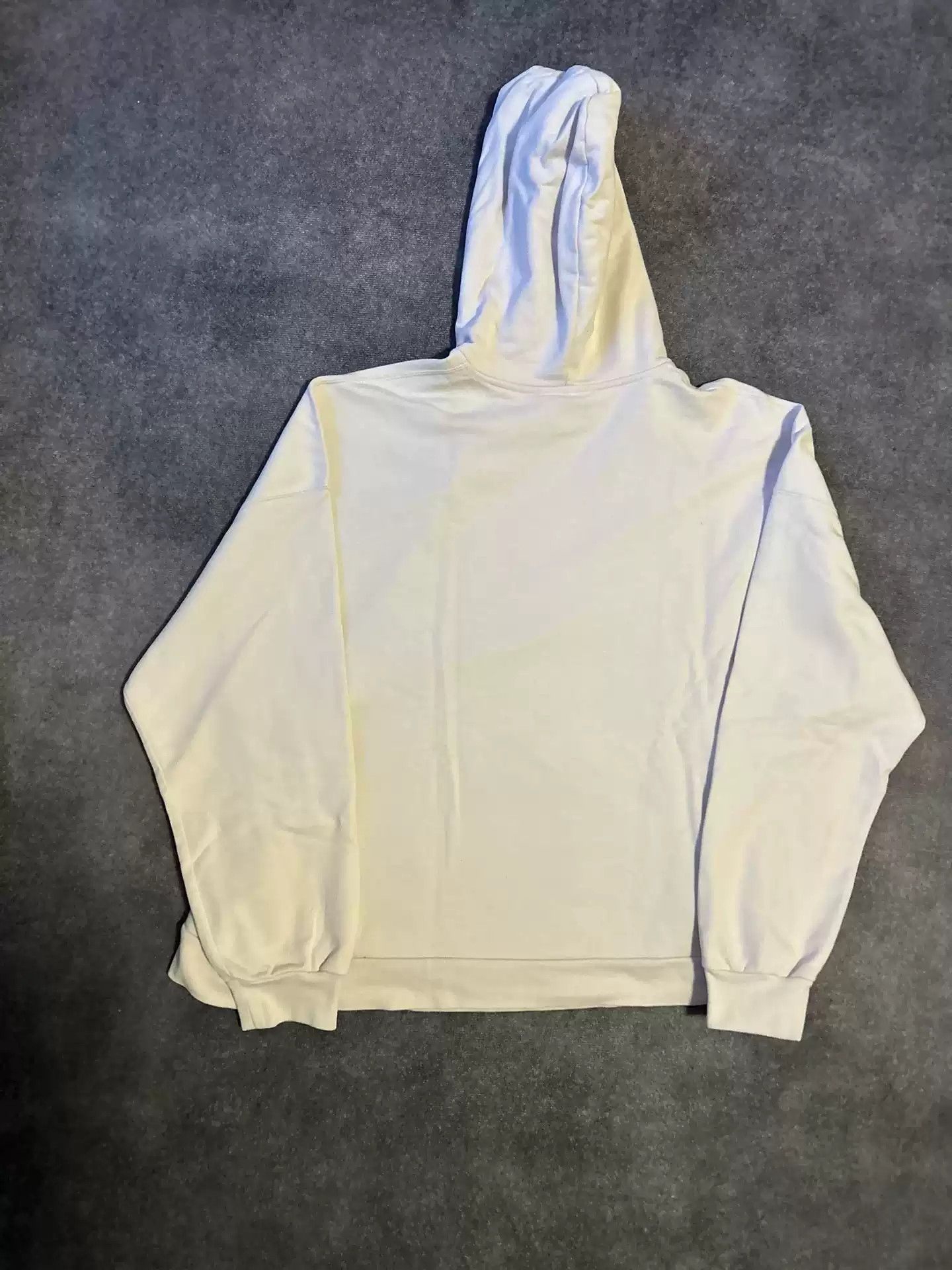 Balenciaga Balenciaga Retail Therapy Beige White Chest Logo Hoodie Size US M / EU 48-50 / 2 - 2 Thumbnail