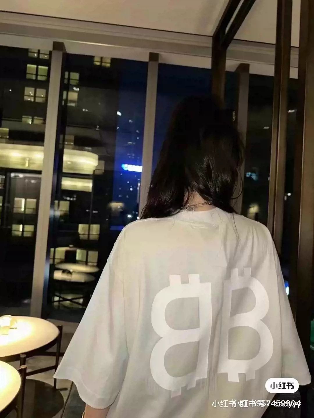 Balenciaga Balenciaga Short Sleeve Bitcoin 23fw Mud Dyed White Size US S / EU 44-46 / 1 - 8 Thumbnail
