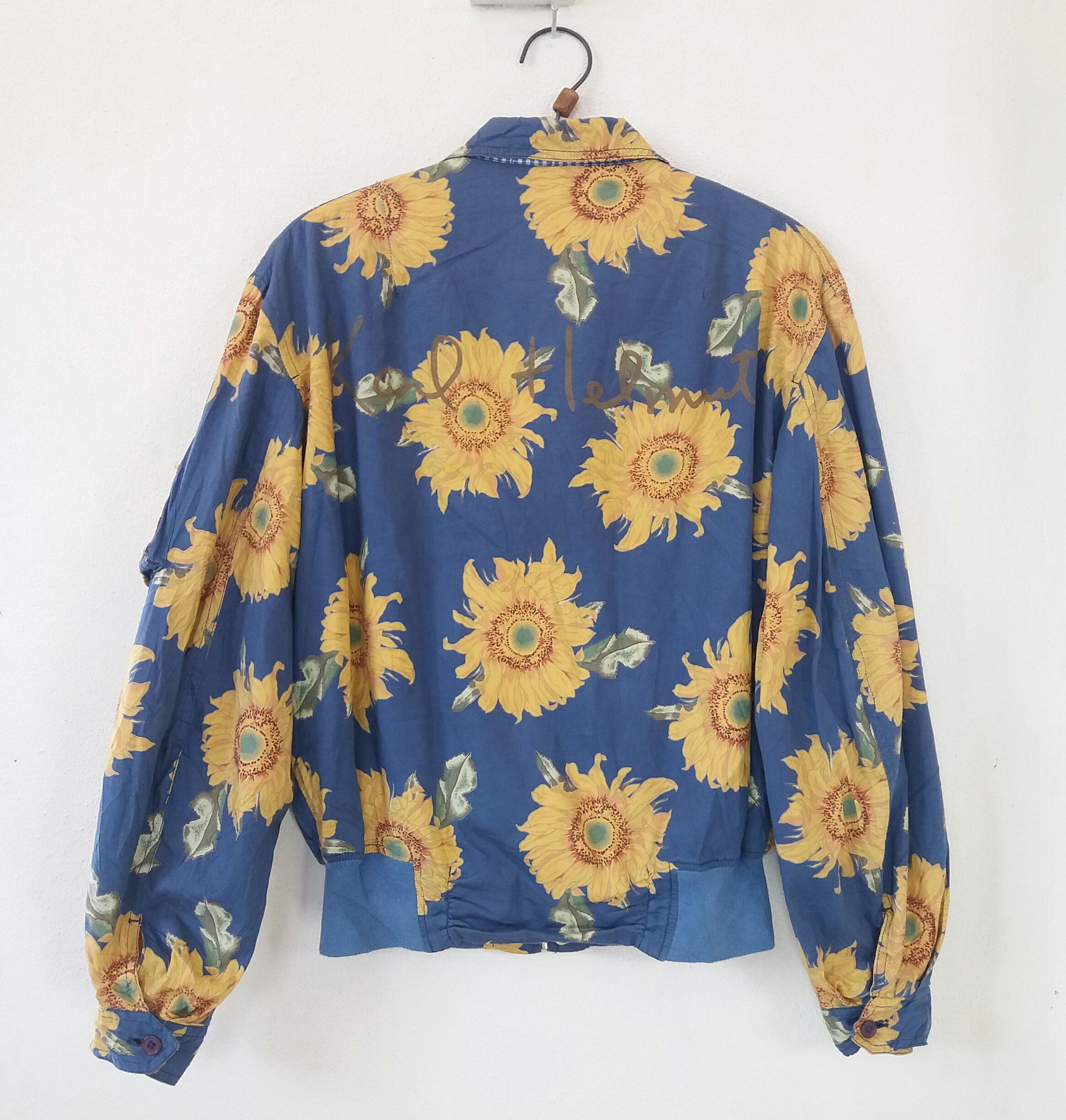 Karl Helmut Vintage Karl Helmut All Over Print Pop Art Bomber Jacket Size US M / EU 48-50 / 2 - 2 Thumbnail