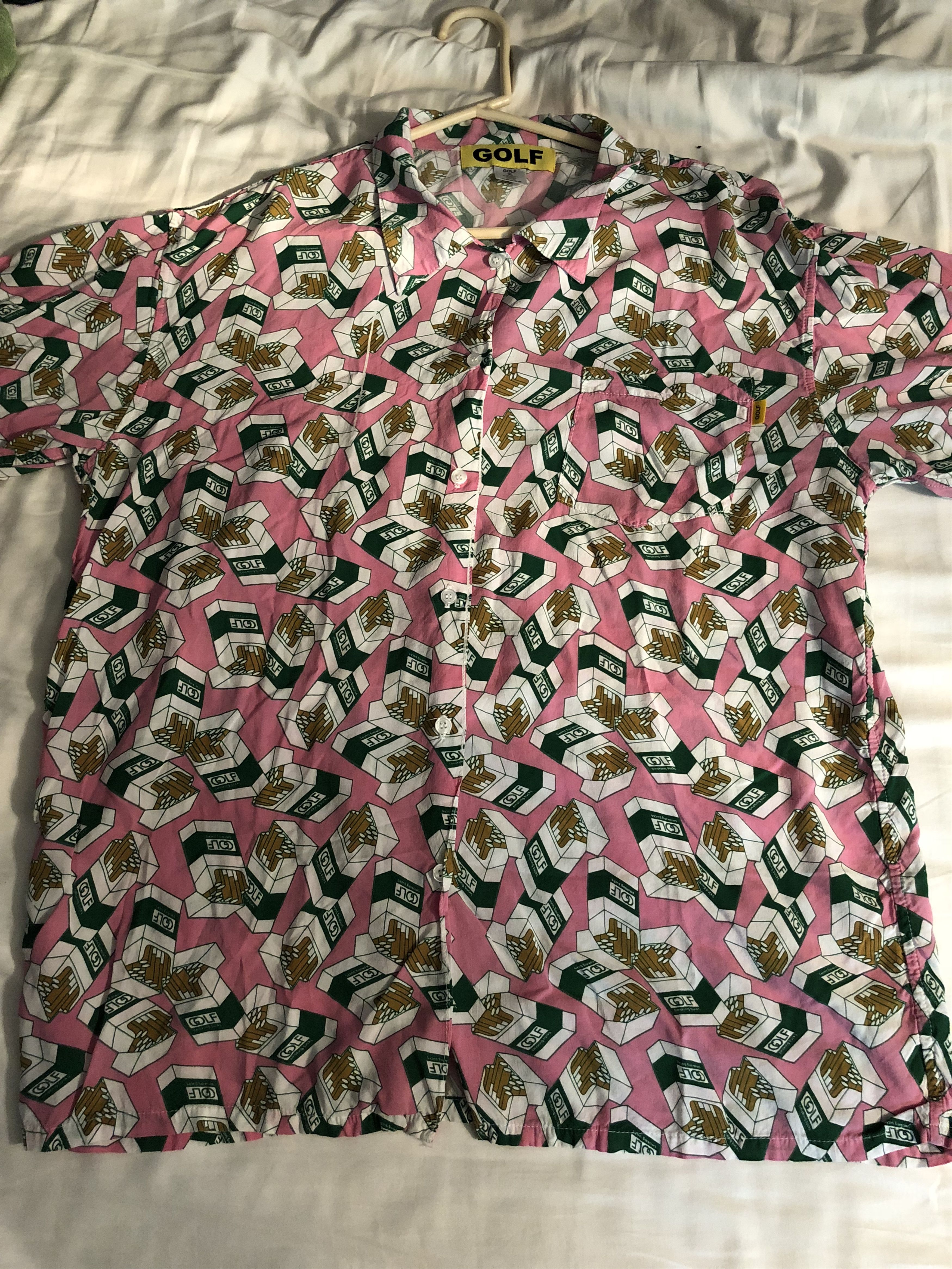 Golf Wang Golf Wang Cigarette/Smoking Sucks Button Up Size XL