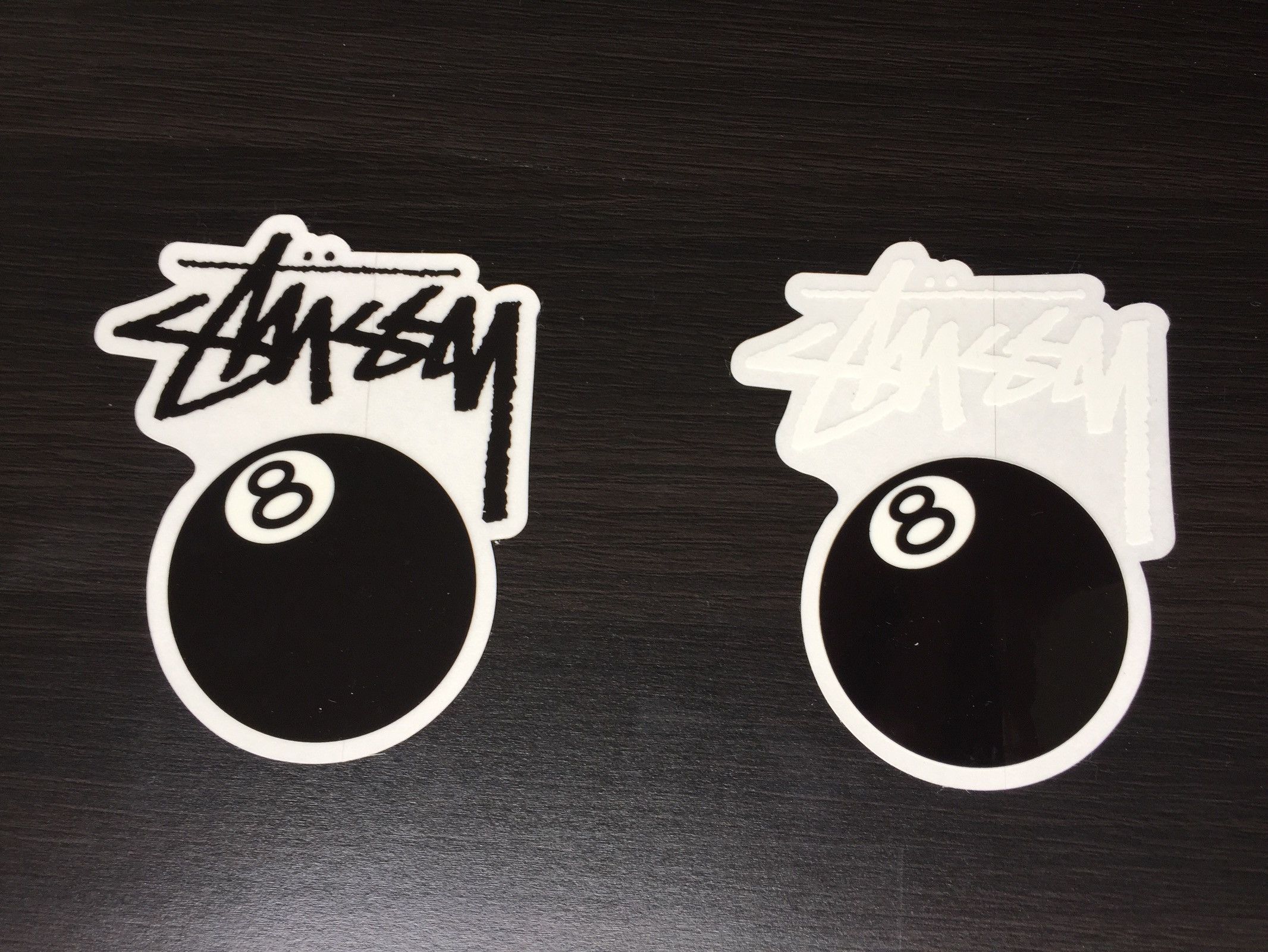 8-Ball Logo Stickers
