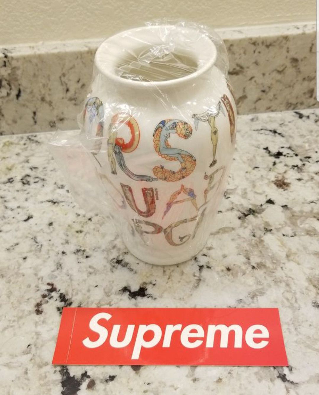 Supreme “Fuck You” Alphabet Vase | Grailed