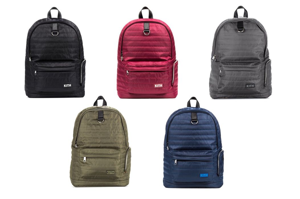 Kith Grey Backpack Grailed