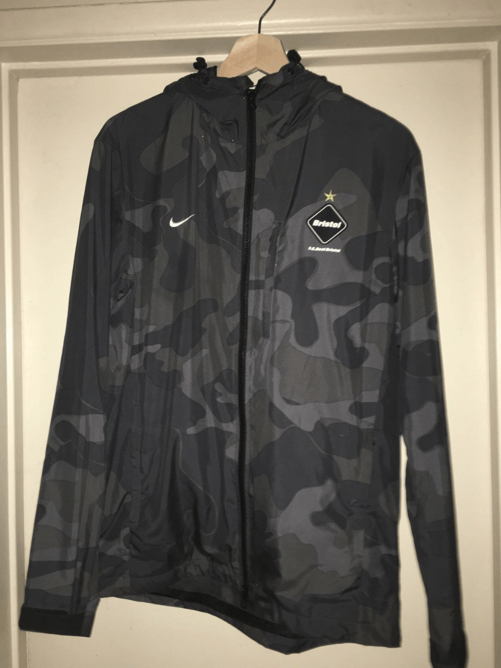 Sophnet. Nike FCRB FC Bristol Camo Jacket Size |