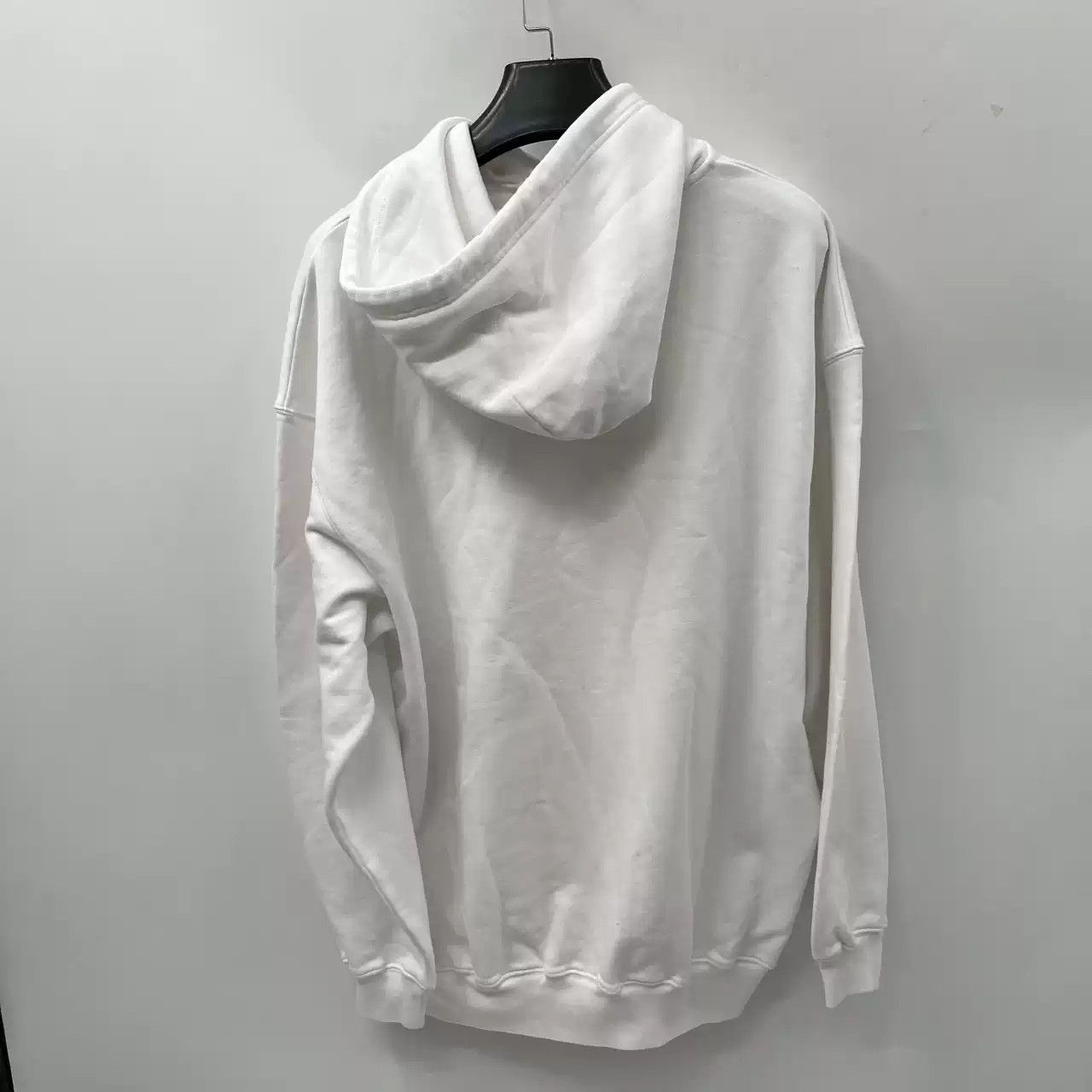 Balenciaga Balenciaga White Lock Print Logo Hoodie Size US M / EU 48-50 / 2 - 4 Thumbnail