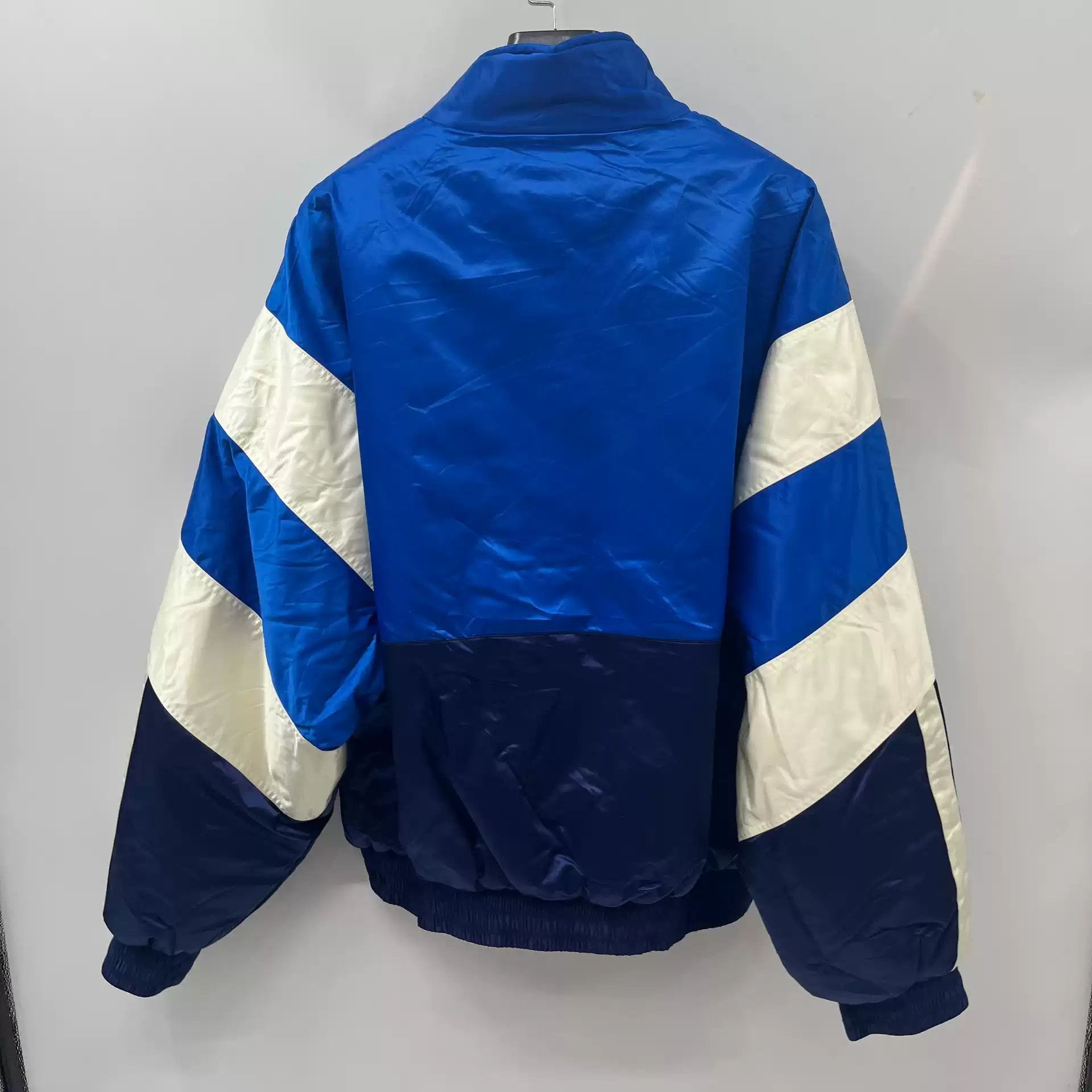 Balenciaga Balenciaga White And Blue Quilted School Jacket Size US S / EU 44-46 / 1 - 5 Thumbnail