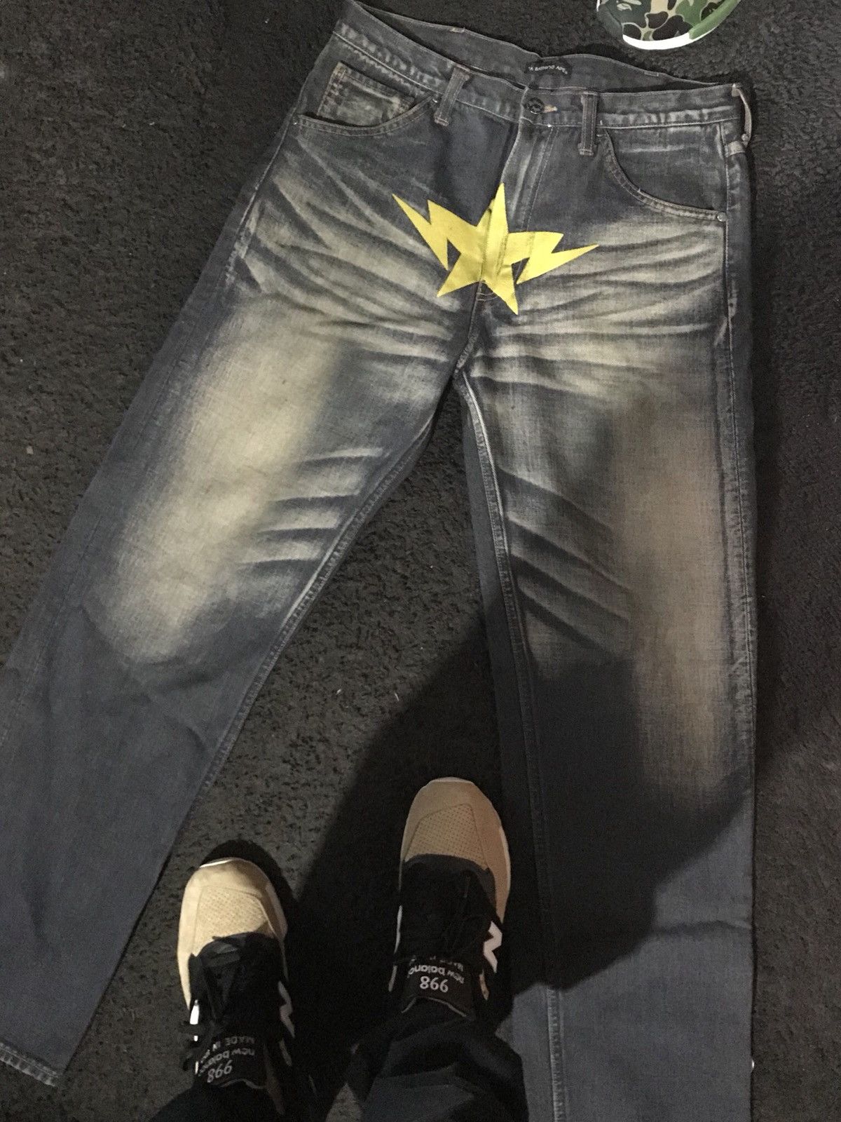 Bape Star Jeans | Grailed