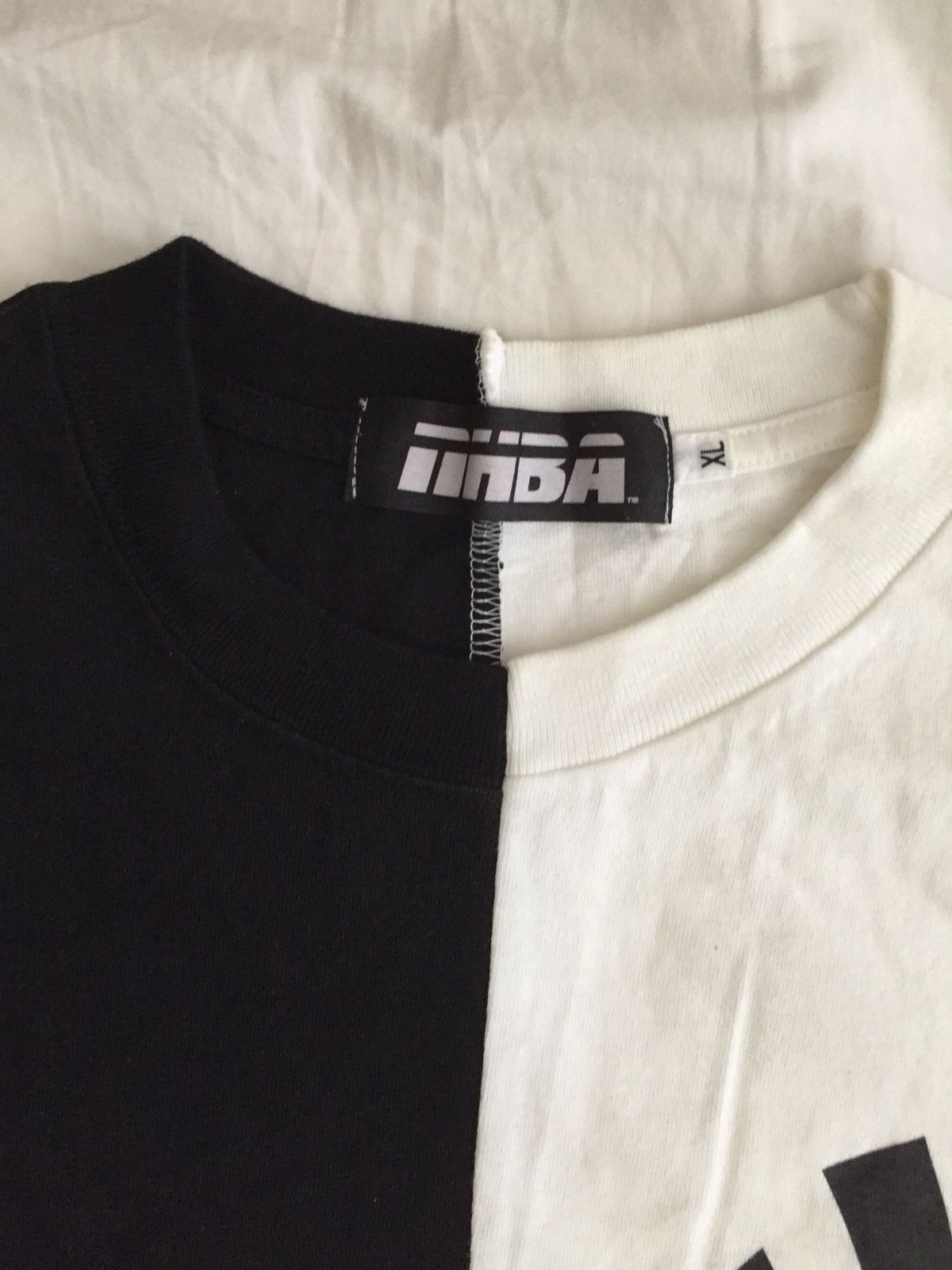 Bape × Neighborhood “Brotherhood” Split NY Tee Size US XL / EU 56 / 4 - 5 Thumbnail