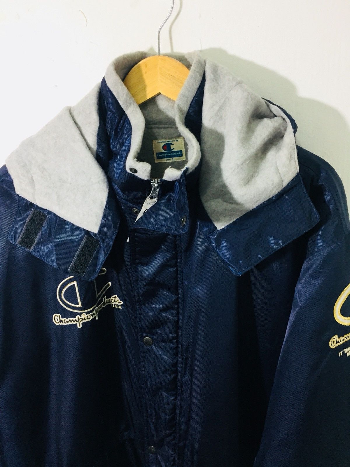 Champion Vintage Champion Parka Jacket Made In Japan | Grailed