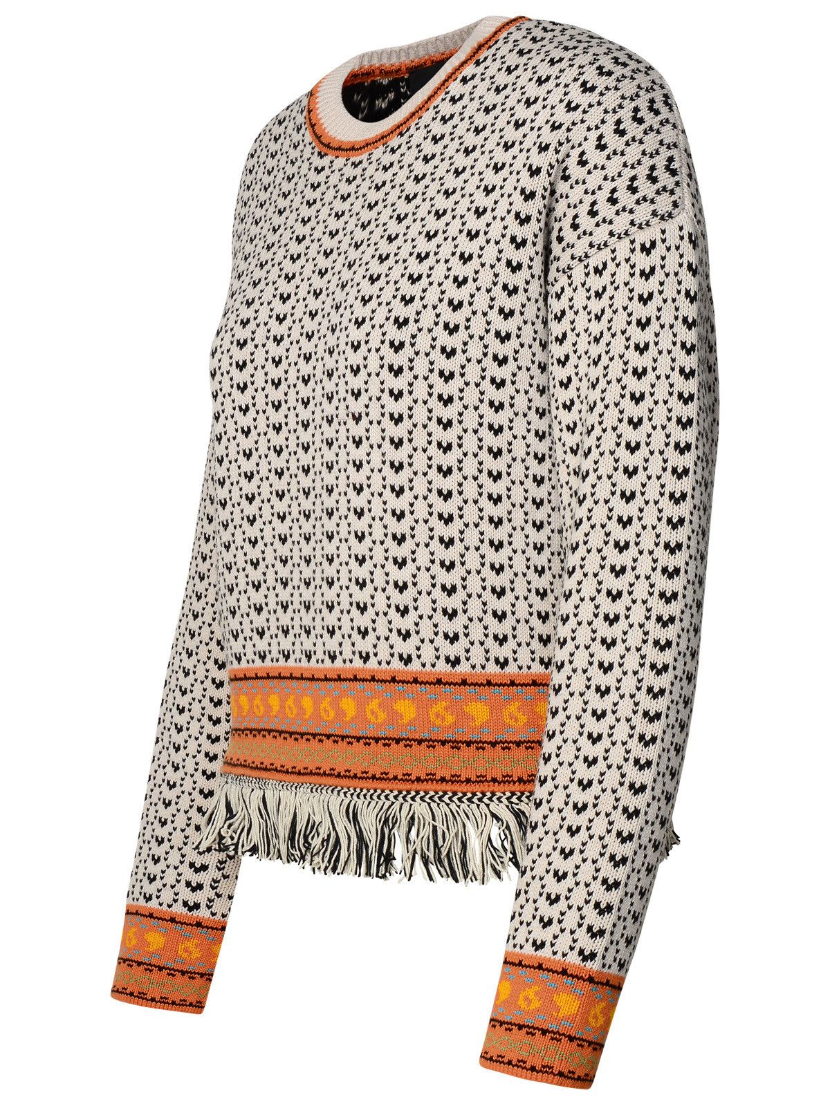 Multicolor Cotton Sweater