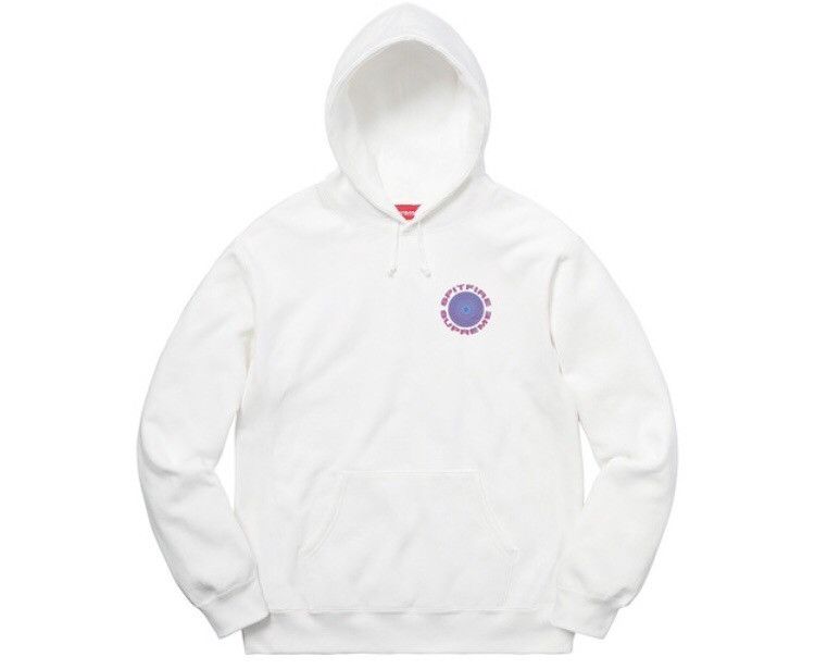 New Supreme/Spitfire White Hooded Sweatshirt
