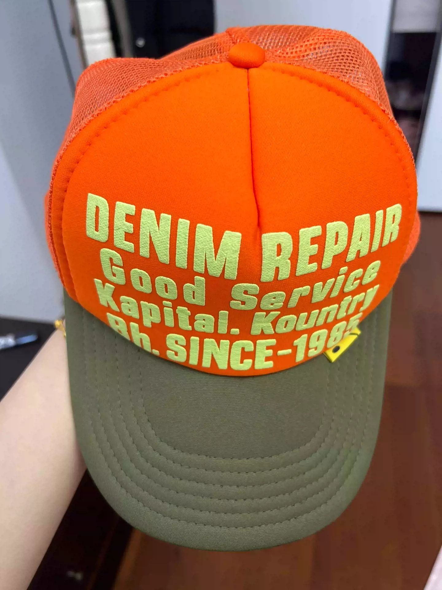Kapital Kapital truck hat letter truck hat Size ONE SIZE - 2 Thumbnail