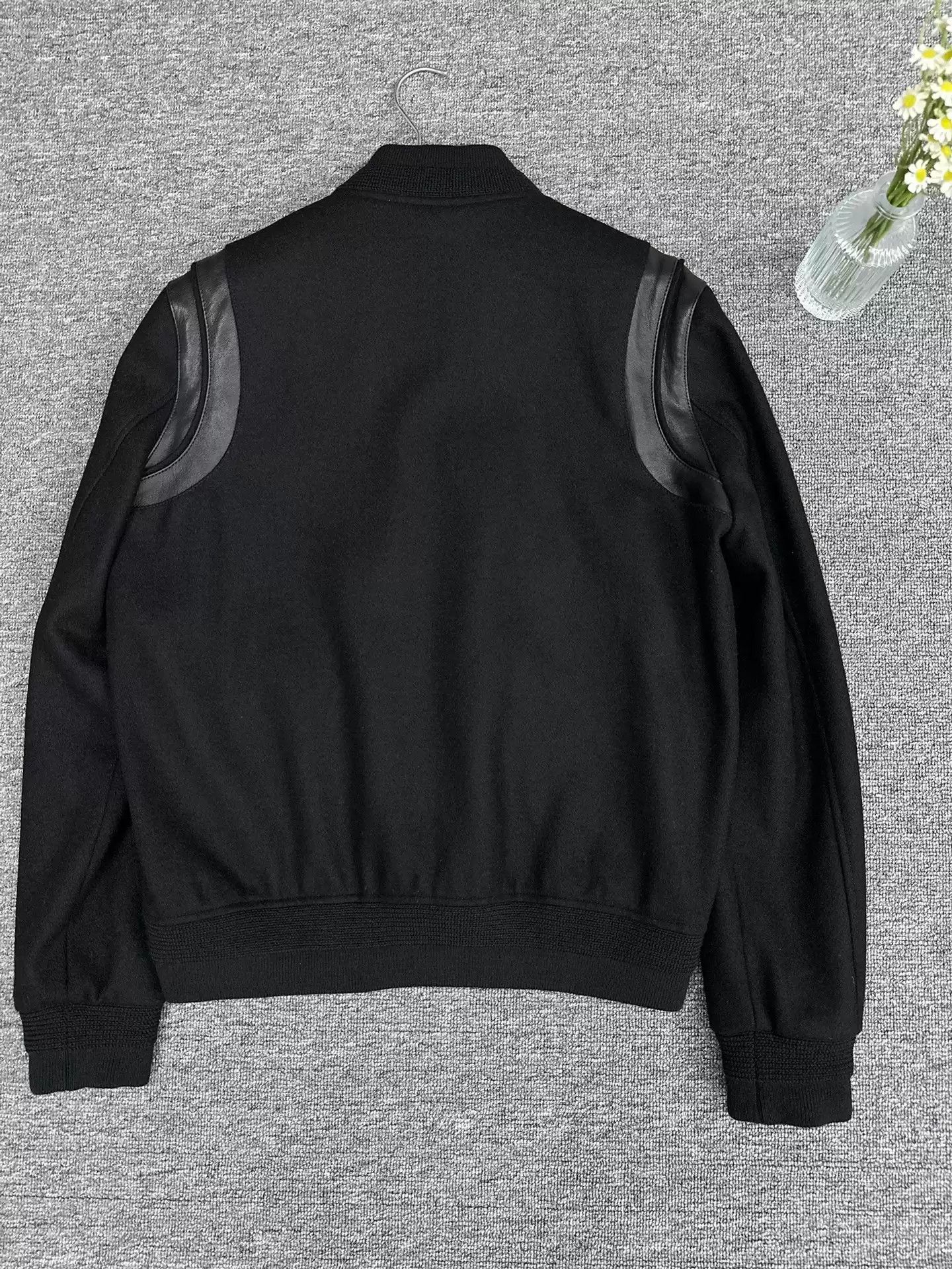 Saint Laurent Paris Saint laurent slp Saint Laurent black baseball uniform Size US L / EU 52-54 / 3 - 2 Thumbnail