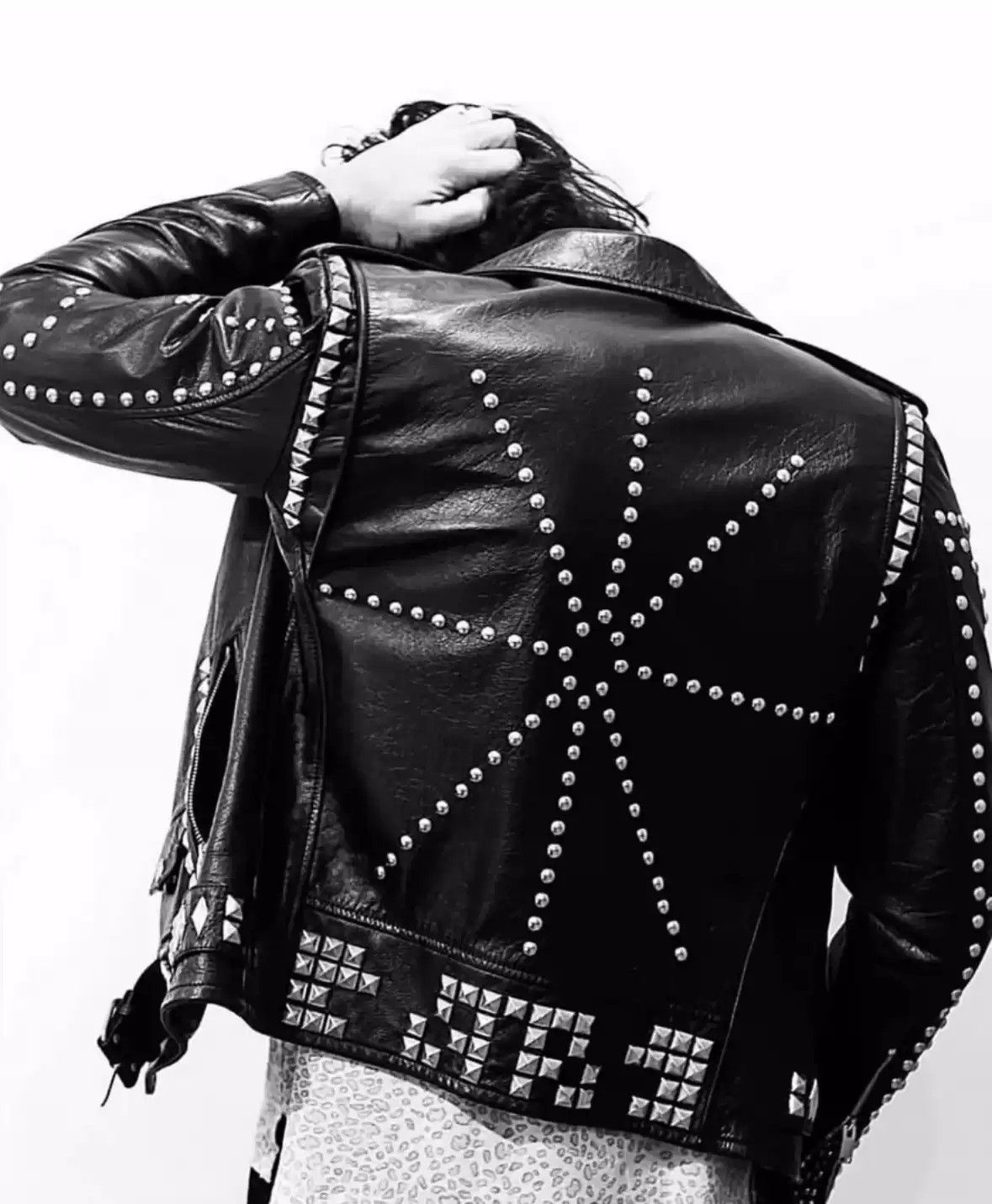 Saint Laurent Paris Saint laurent slp 16fw makes cowhide leather for old riveted locomotives. Size US M / EU 48-50 / 2 - 6 Thumbnail