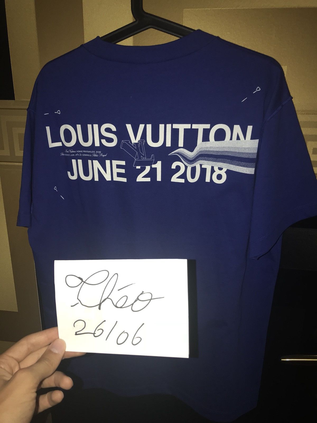 Off white louis vuitton t shirt hotsell