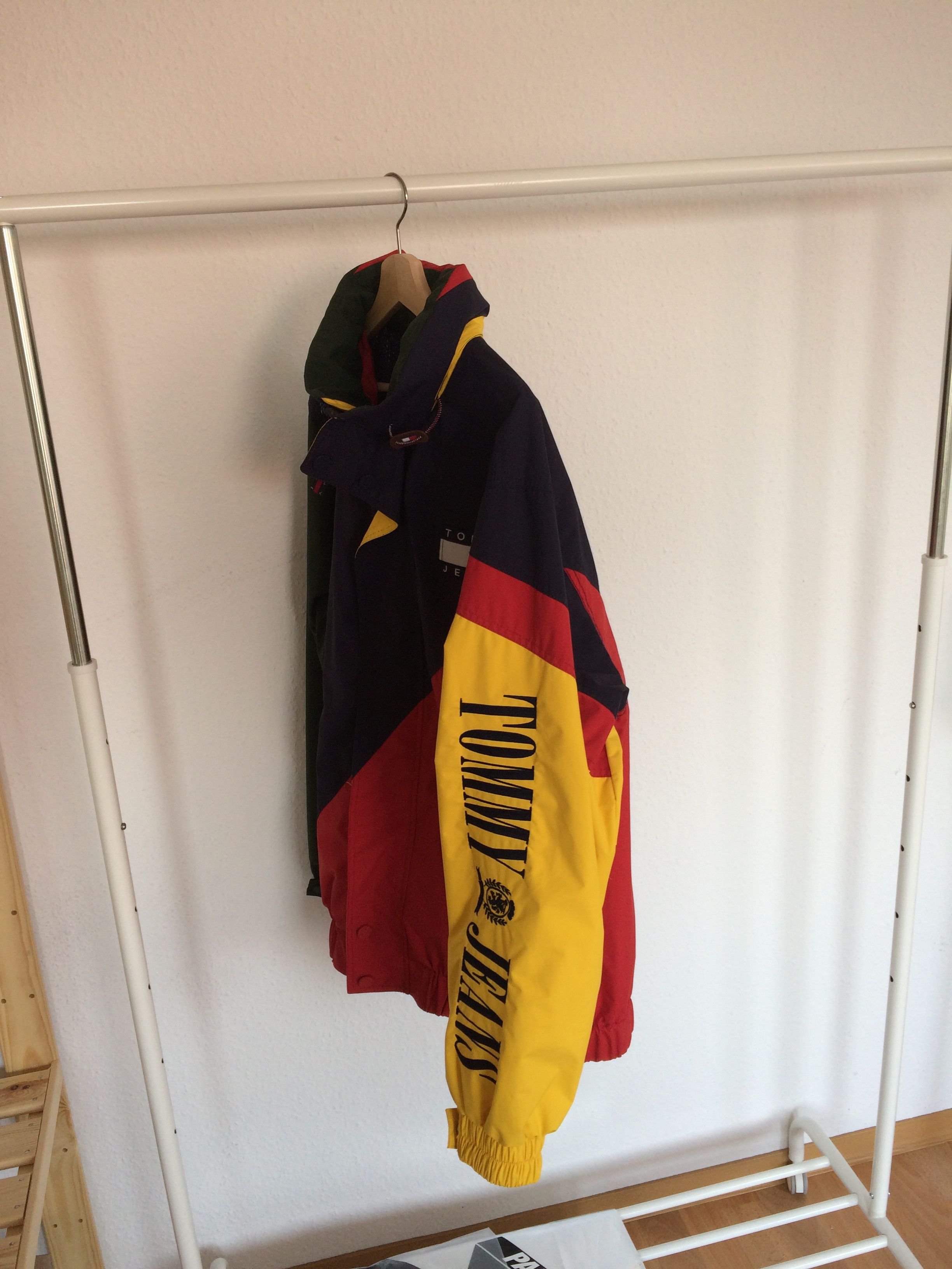 Tommy jeans 90s colour fashion block sailing jacket