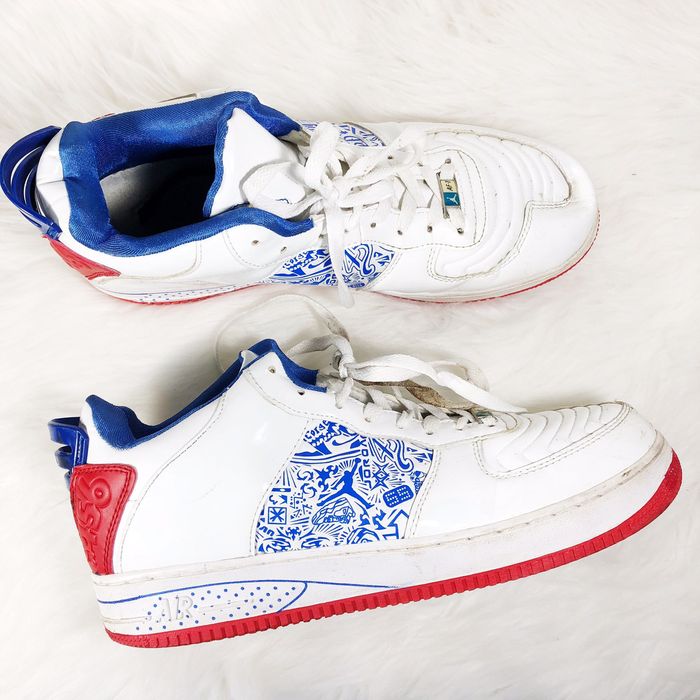 low top air force jordans