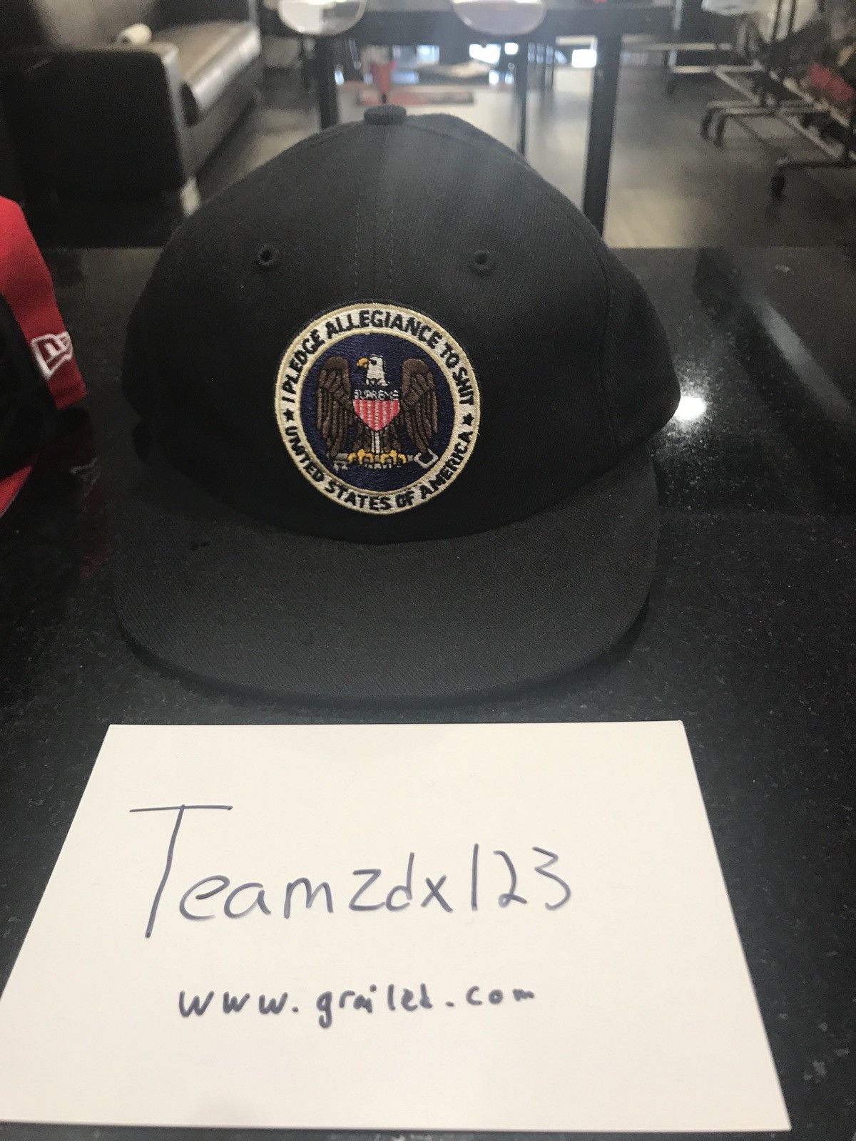 Supreme PLEDGE ALLEGIANCE 6 PANEL | Grailed