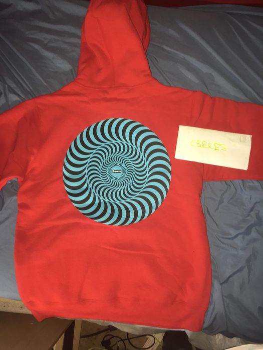 Supreme Supreme/Spitfire Spiral Hoodie | Grailed