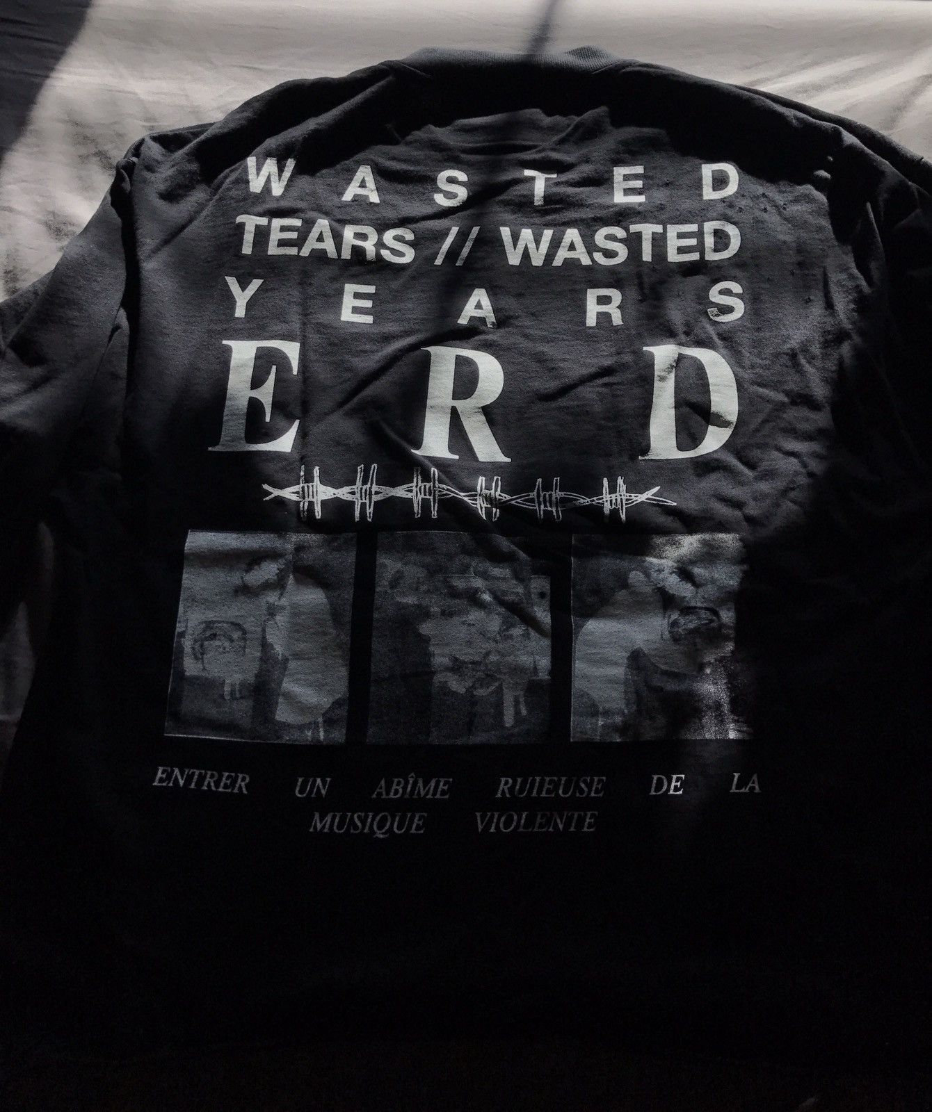 Enfants Riches Deprimes Wasted Tears Wasted Years Shirt