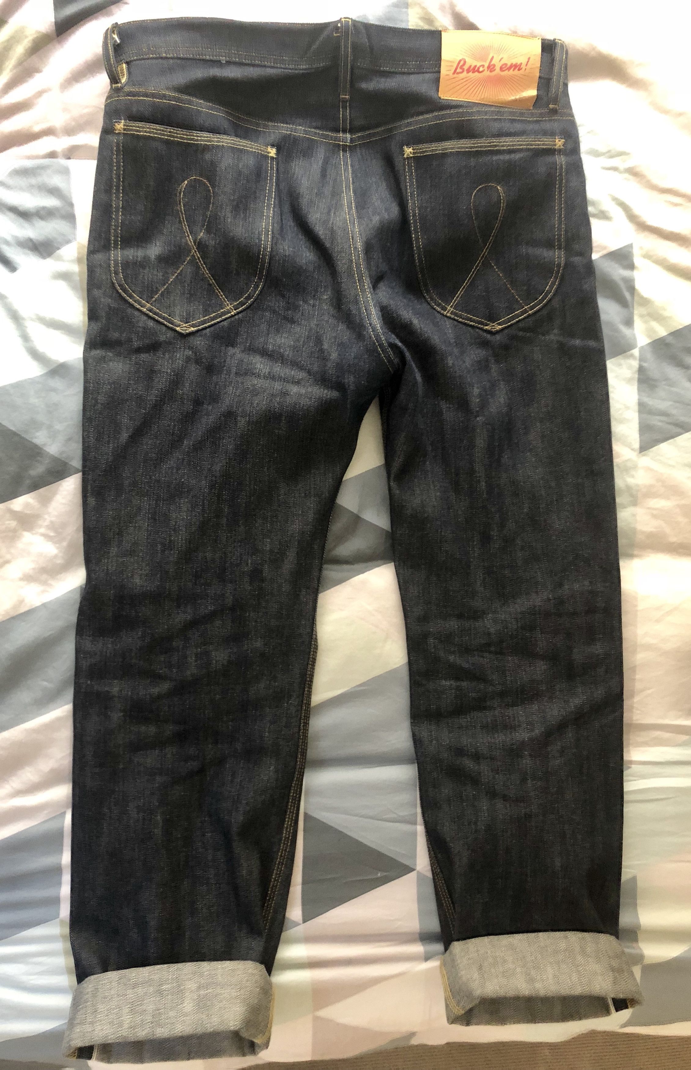 W.H. Ranch R1901 Ryder Jeans Size US 35 - 2 Preview