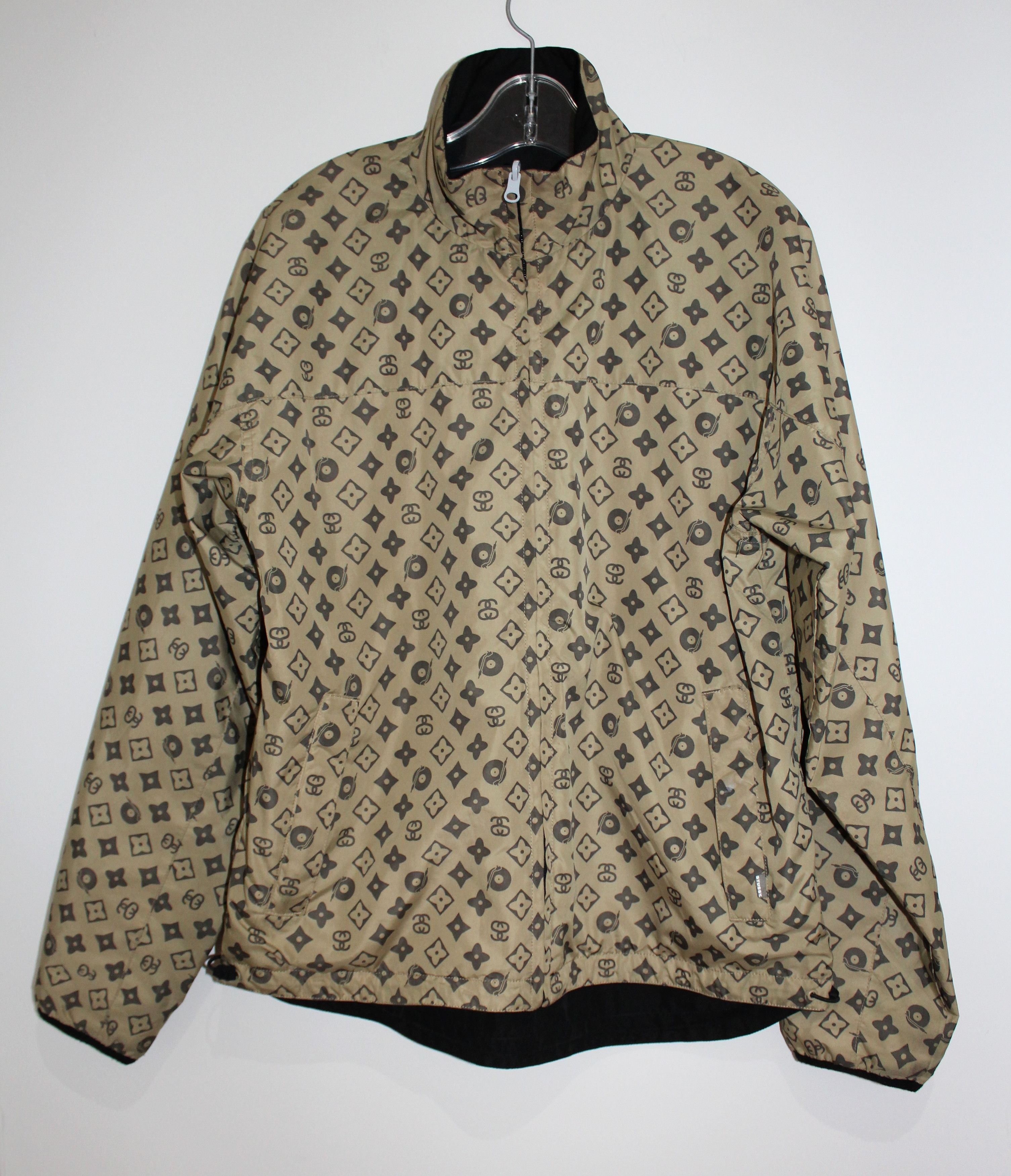 Stussy 90s Monogram Reversible Jacket | Grailed
