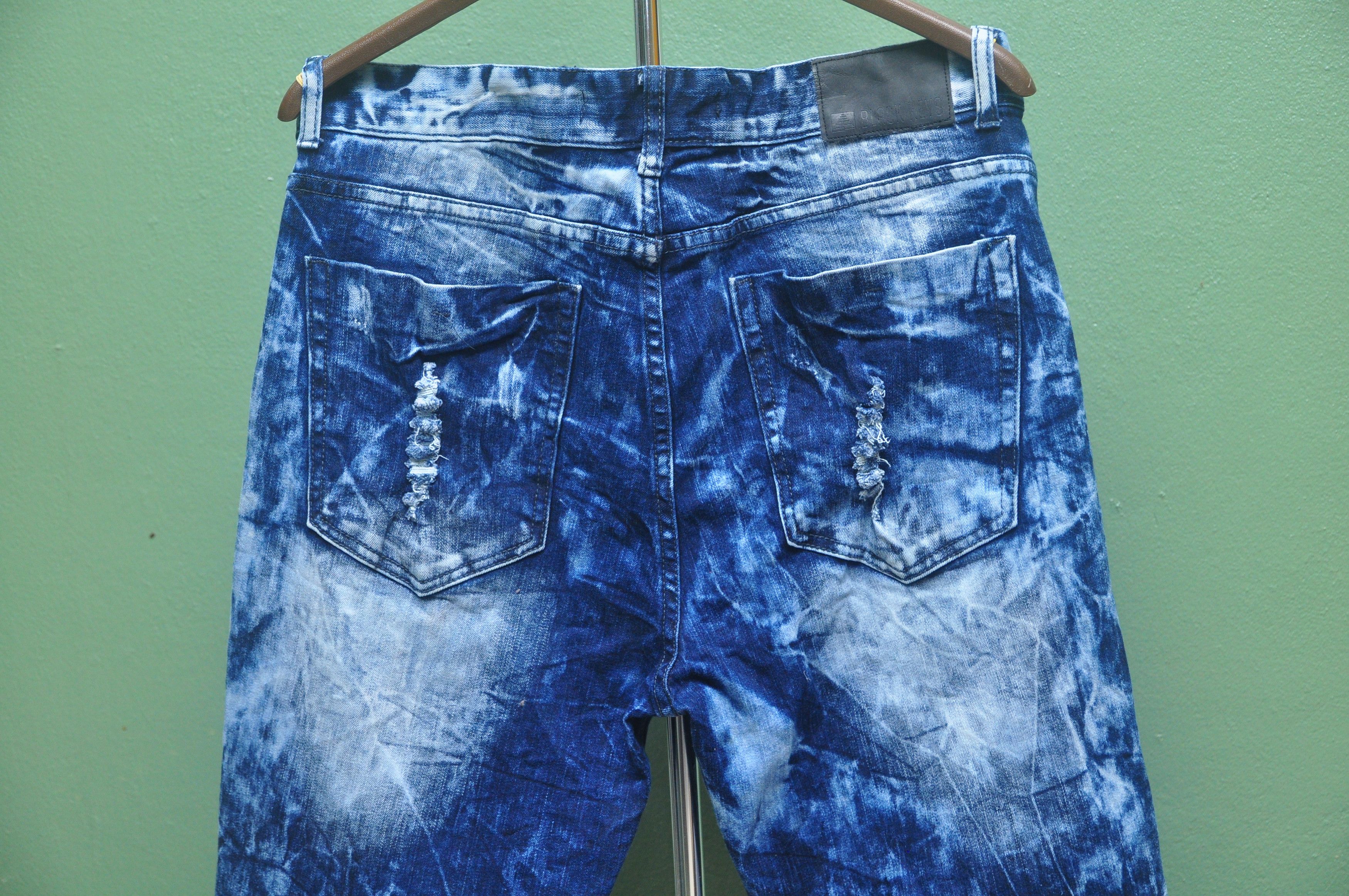 Japanese Brand Distressed Denim Jeans Size US 39 - 7 Thumbnail